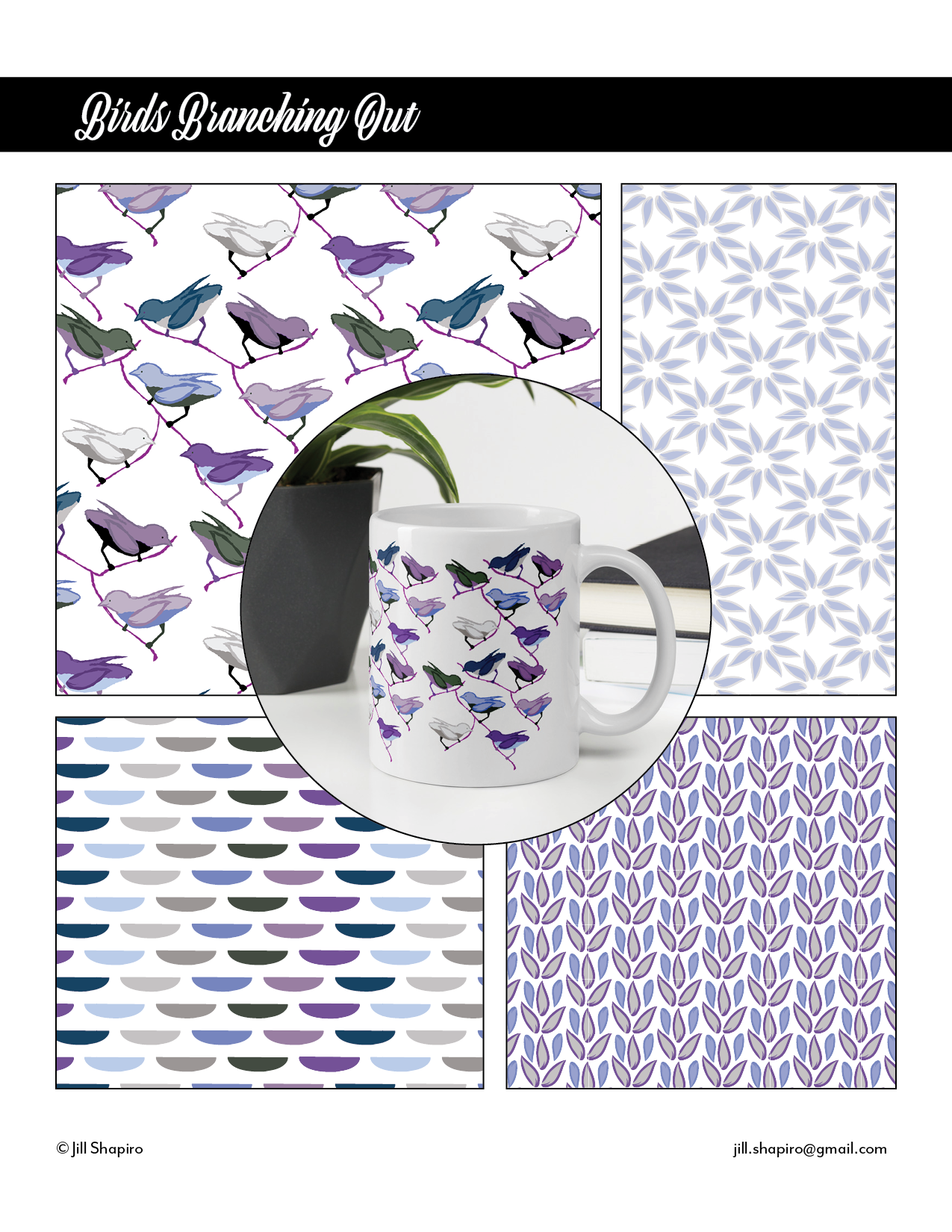 Birds Branching Out sell sheet - image 1 - student project