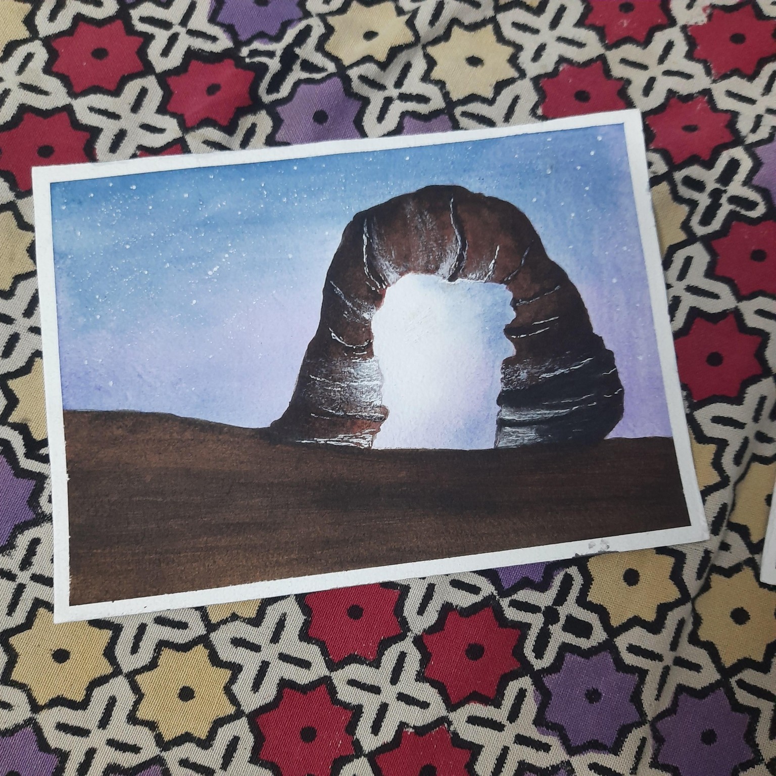 Watercolor Galaxies : Must Know Techniques for Landscape Paintings - image 1 - student project