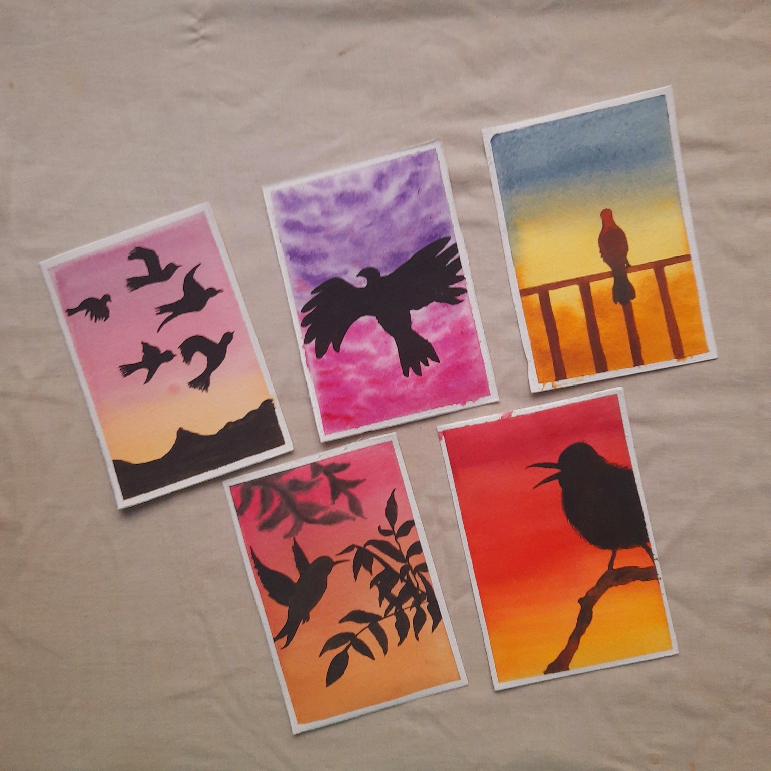 LET's FLY OFF for 15 days in Watercolors - image 3 - student project