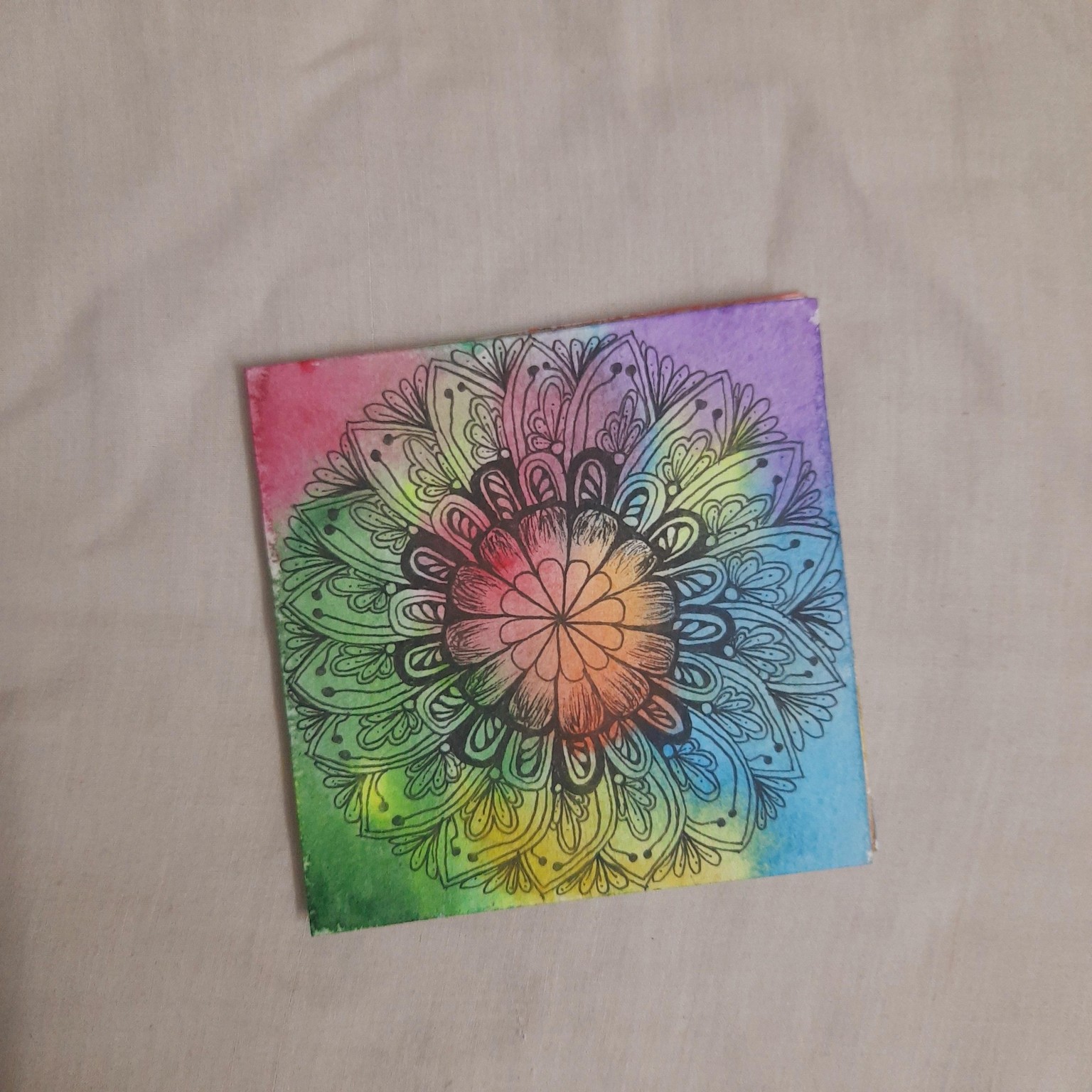 3 Mini Mandalas - A therapeutic journey - image 5 - student project