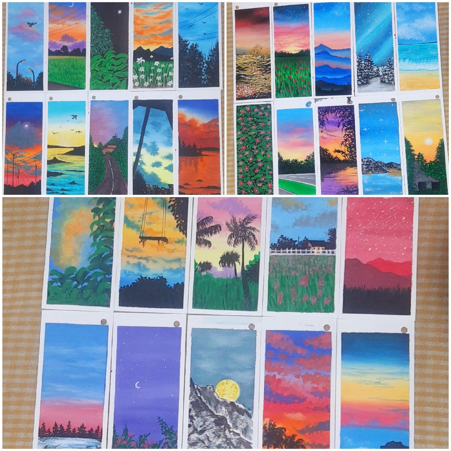 30 Day Gouache Challenge - Build your Art Style with 30 Nature Inspired Bookmark - image 1 - student project