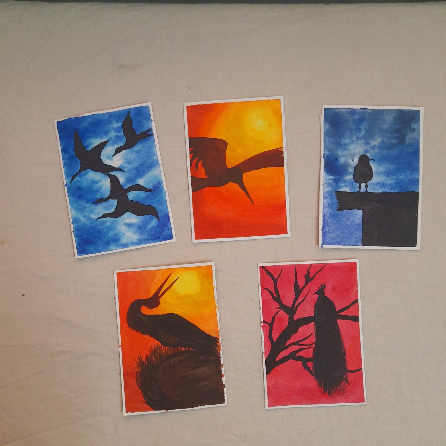 LET's FLY OFF for 15 days in Watercolors - image 2 - student project