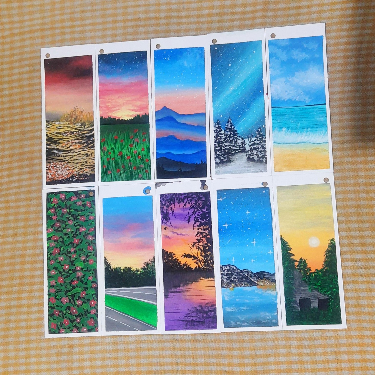 30 Day Gouache Challenge - Build your Art Style with 30 Nature Inspired Bookmark - image 3 - student project