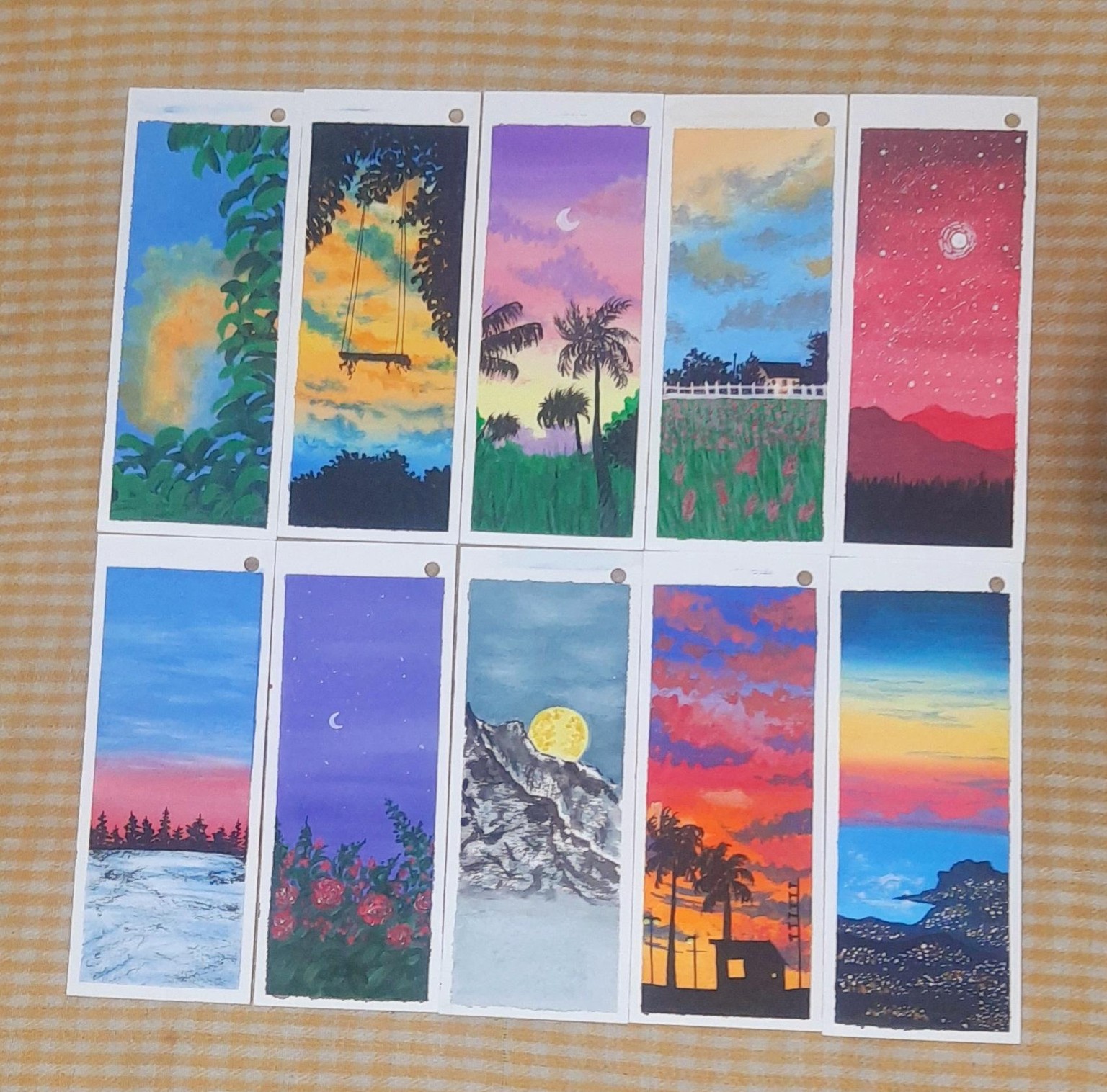 30 Day Gouache Challenge - Build your Art Style with 30 Nature Inspired Bookmark - image 4 - student project