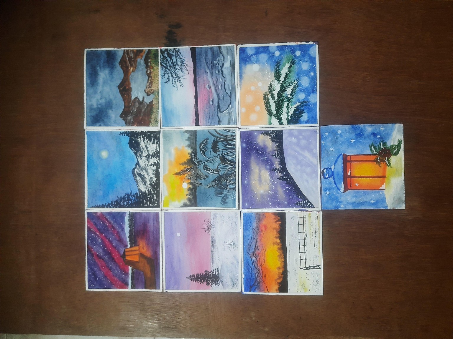 25 Day's of Cozy Winter Landscapes with Watercolor - image 1 - student project