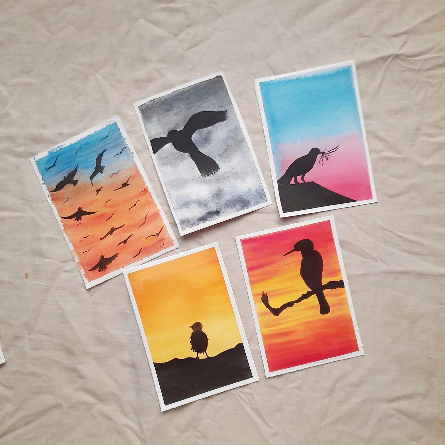 LET's FLY OFF for 15 days in Watercolors - image 4 - student project
