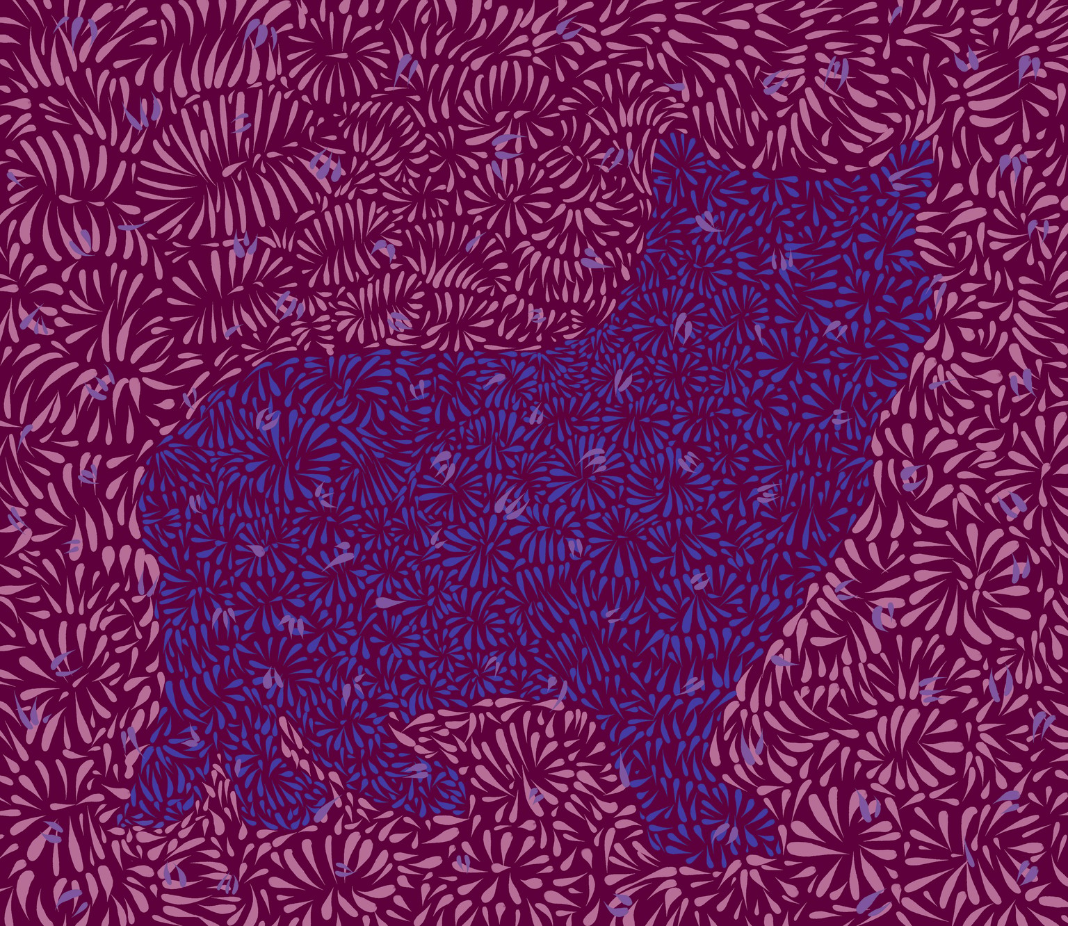 Patterned Cat Silhouette in Procreate - image 3 - student project