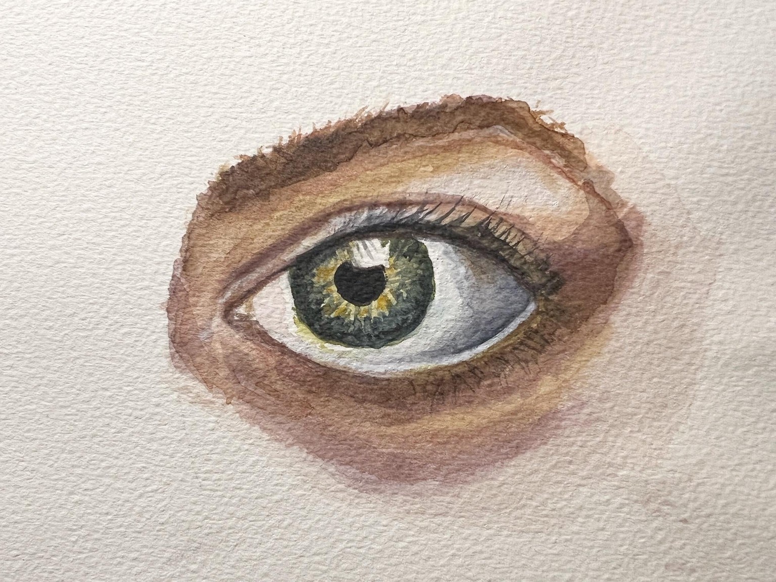 Watercolour Eyes - image 2 - student project