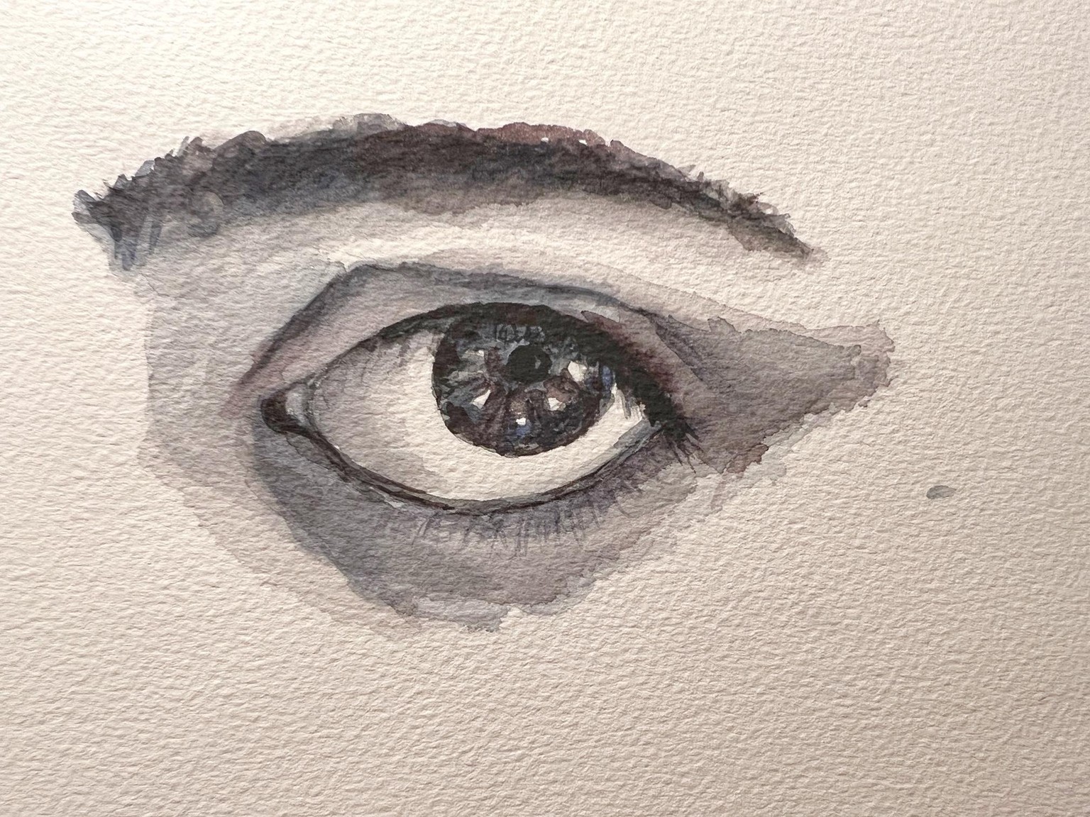 Watercolour Eyes - image 1 - student project