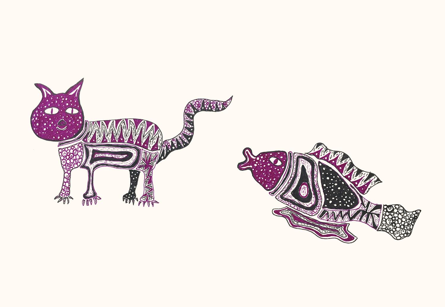 Dino and bird on a road trip - image 3 - student project