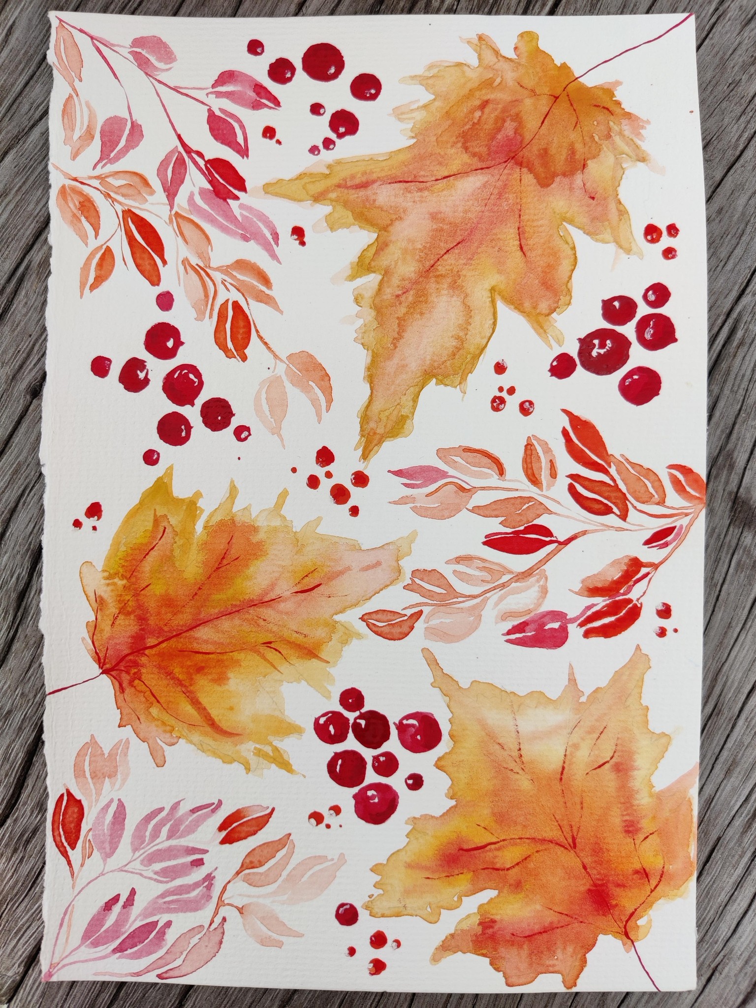 Autumn Postcards - image 4 - student project