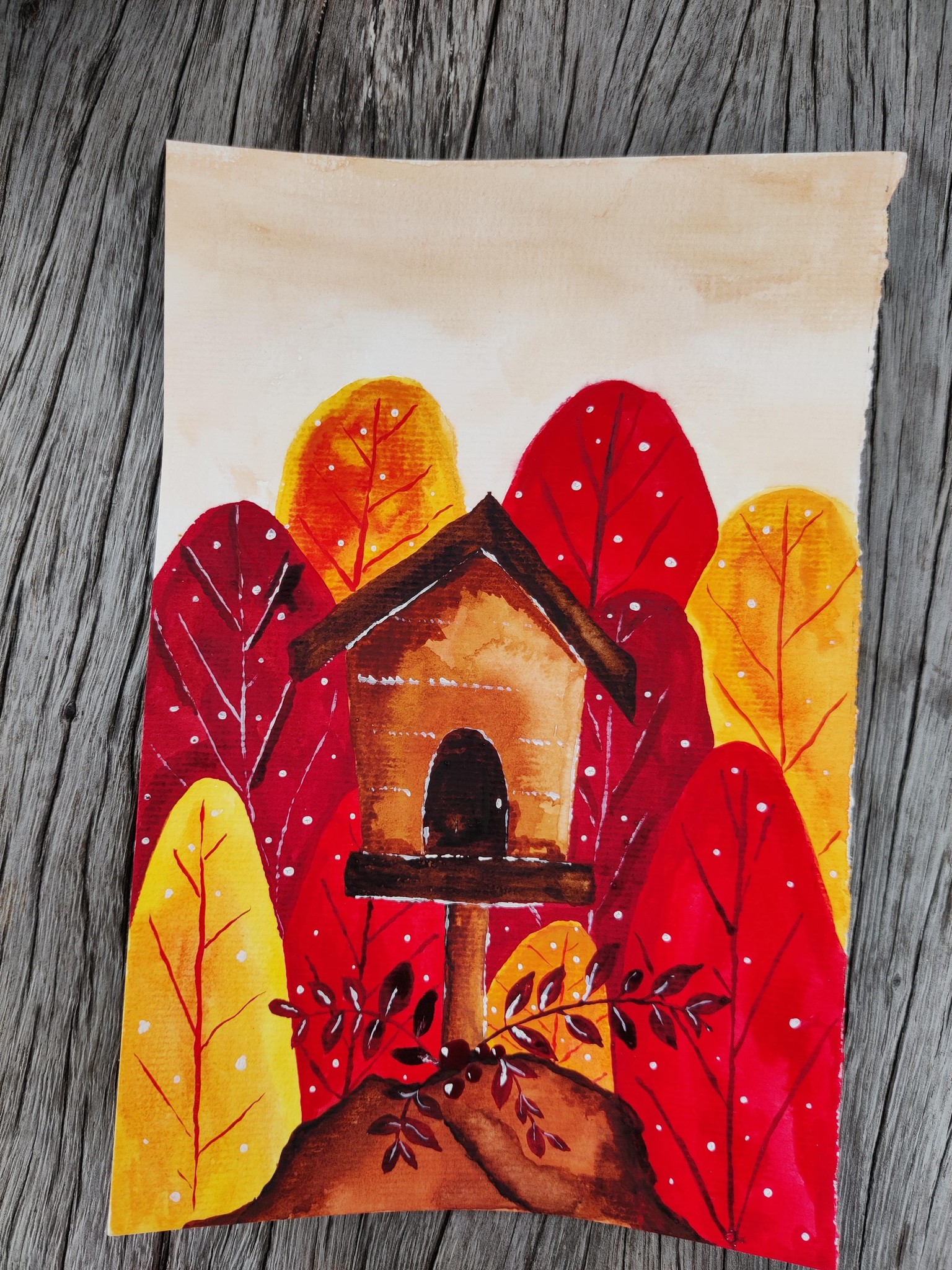Autumn Postcards - image 1 - student project