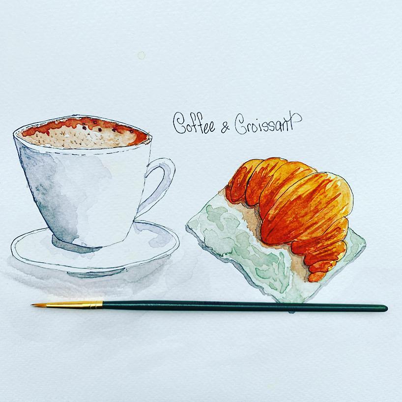 Cappuccino & Croissant - image 1 - student project