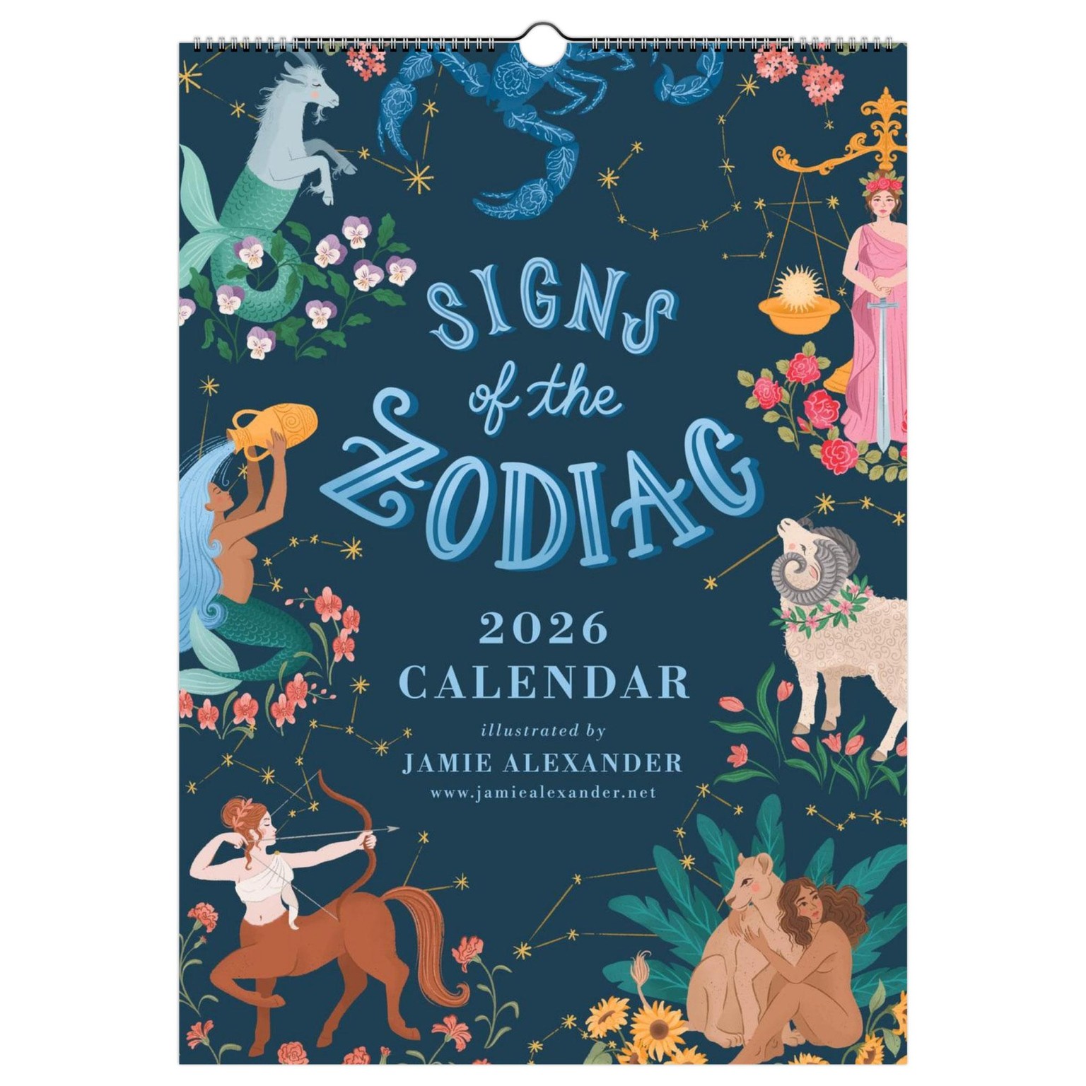 Signs of the Zodiac Wall Calendar - image 4 - student project