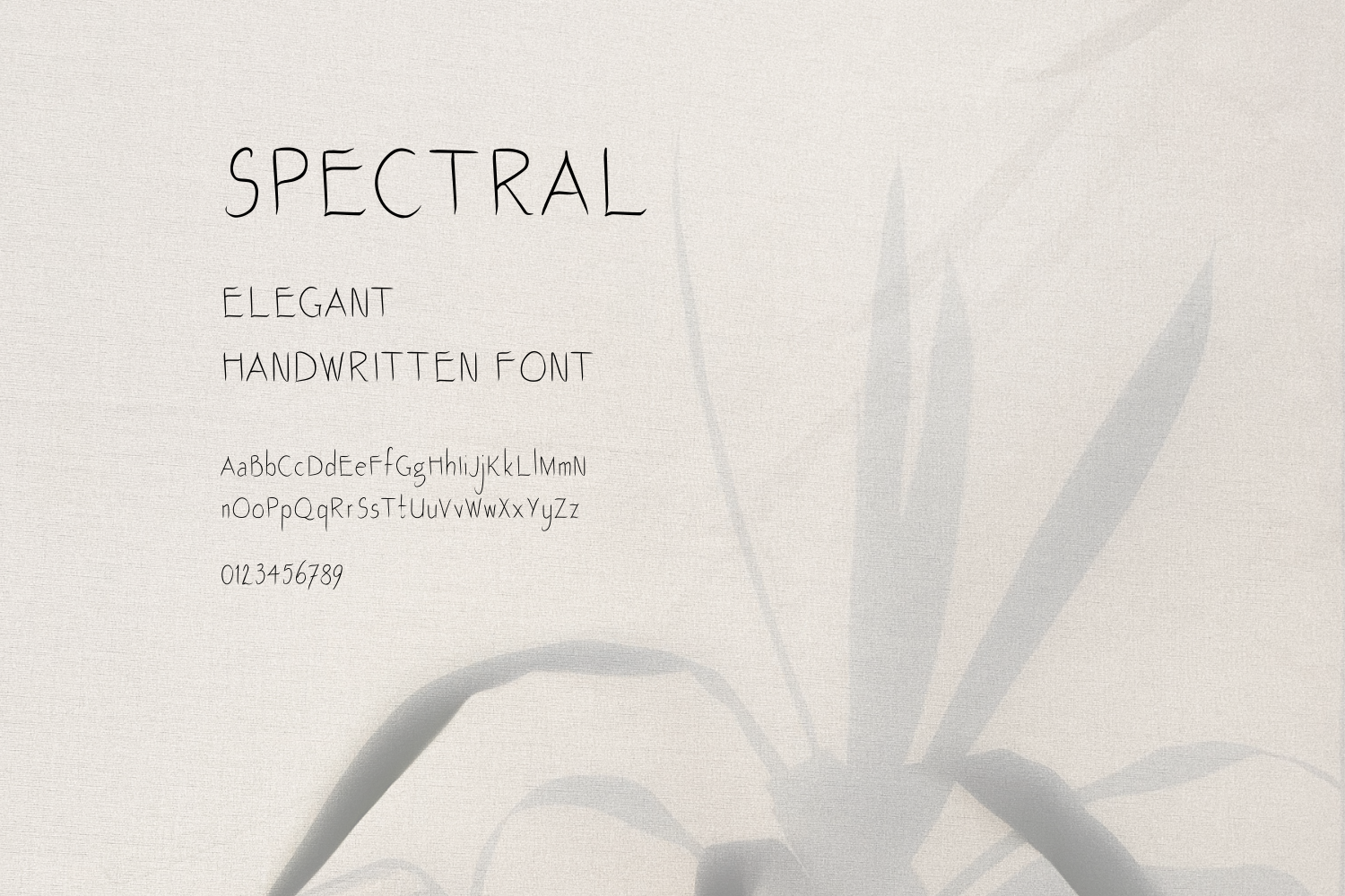 First Handwritten Font - image 1 - student project