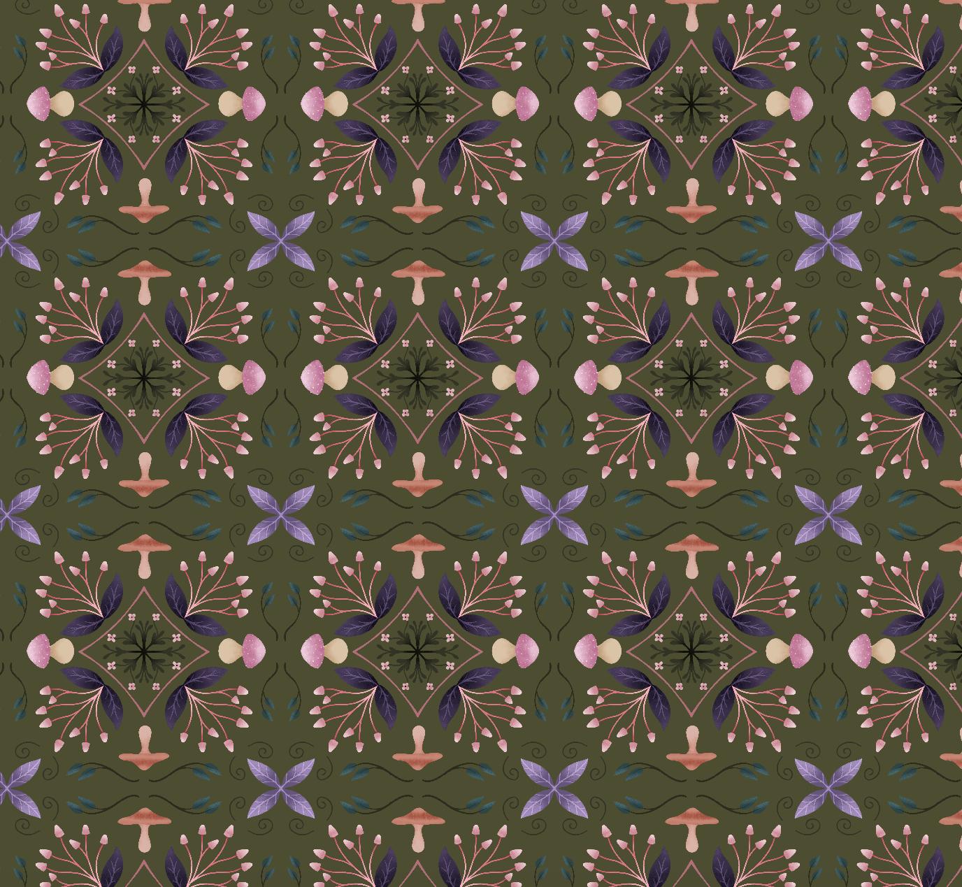 Mushroom Pattern Collection - image 3 - student project