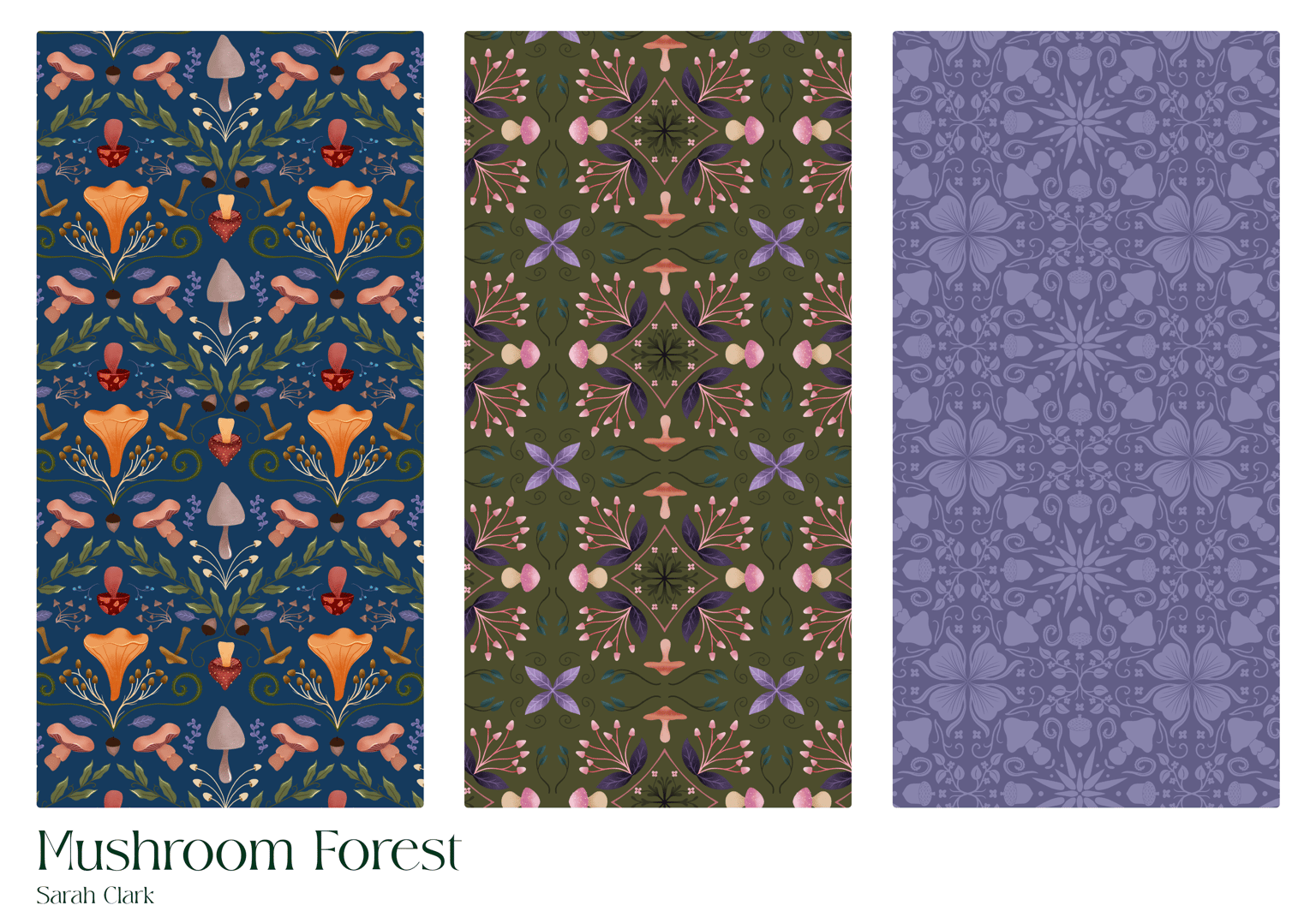 Mushroom Pattern Collection - image 1 - student project