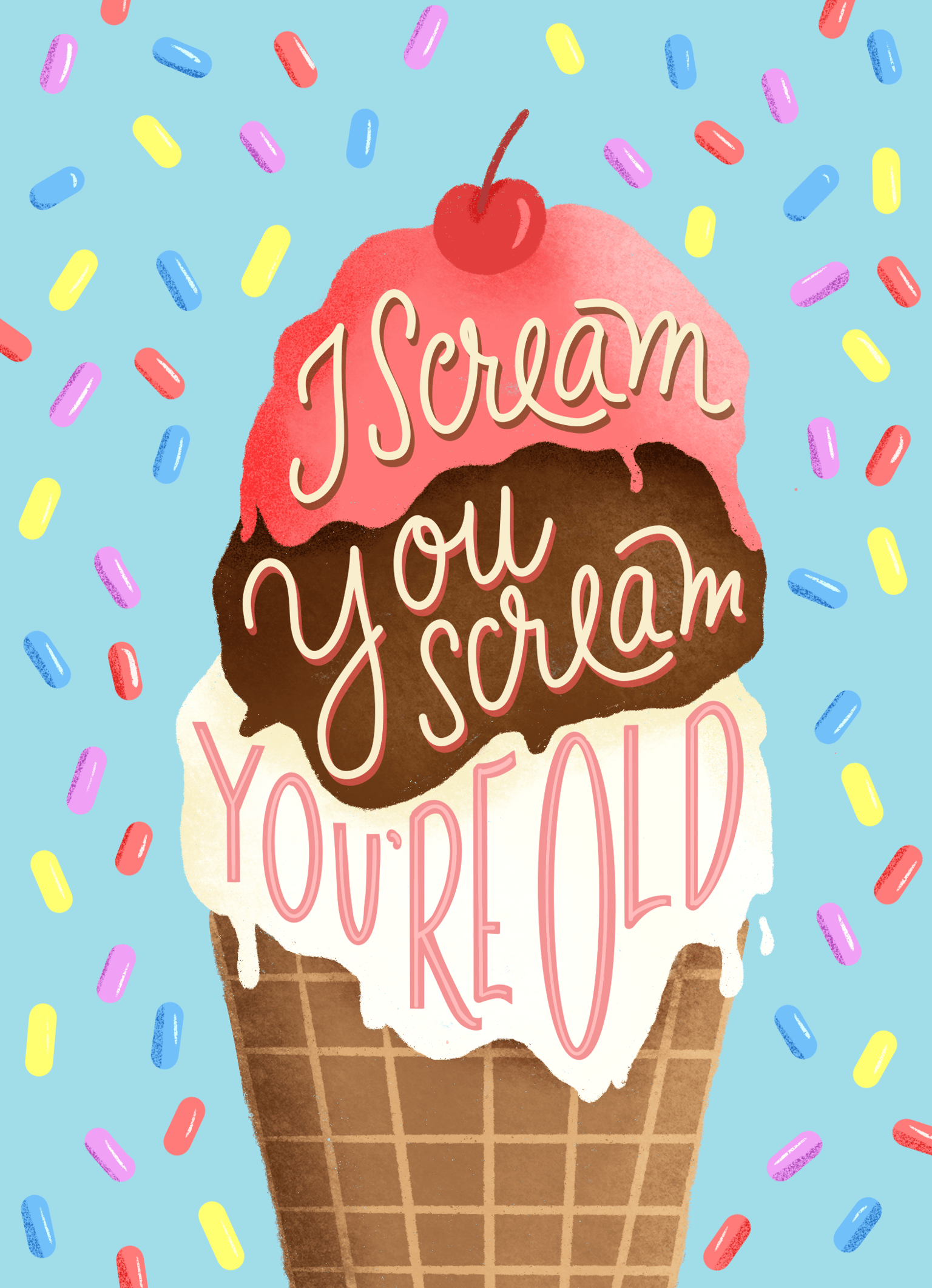 Cheeky Birthday Card - image 1 - student project