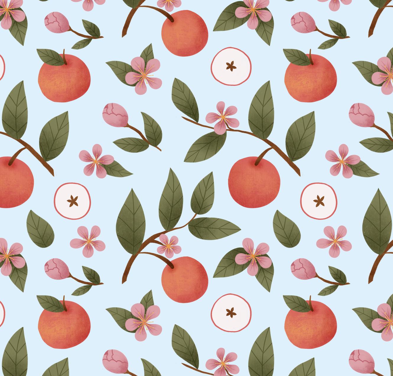 Apple Pattern - image 1 - student project