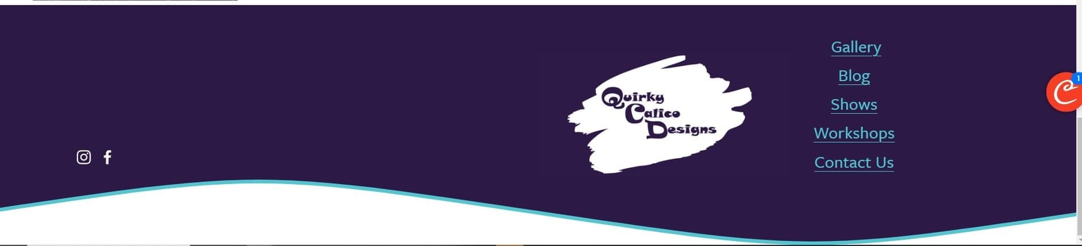 Revised Website - Quirky Calico Designs - image 3 - student project
