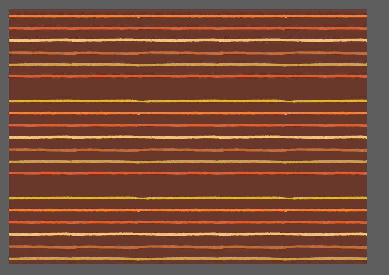 Chillies & stripes and Papaya )Tossed repeat & Half drop repeat - image 2 - student project