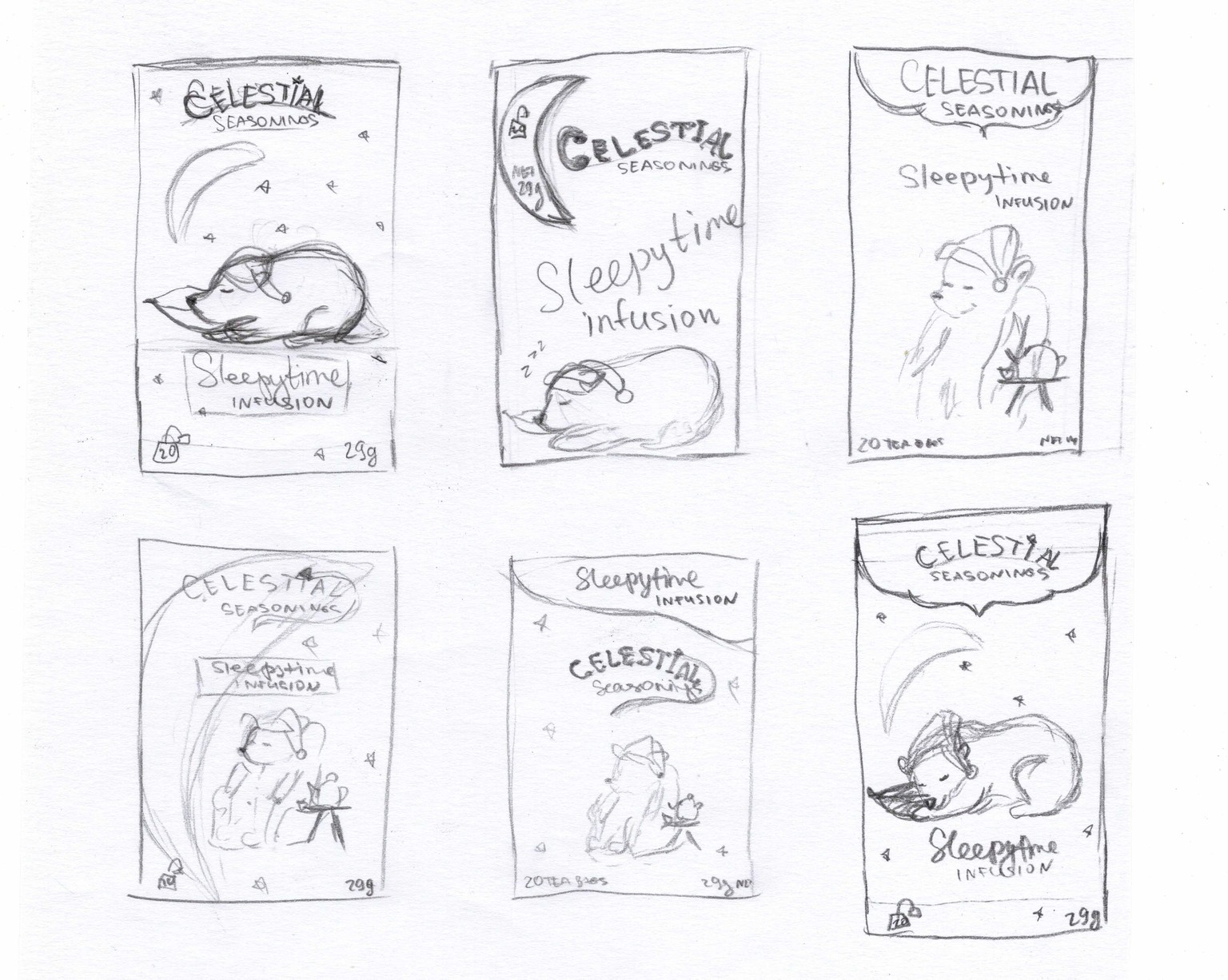 Tea packaging redesign - image 2 - student project