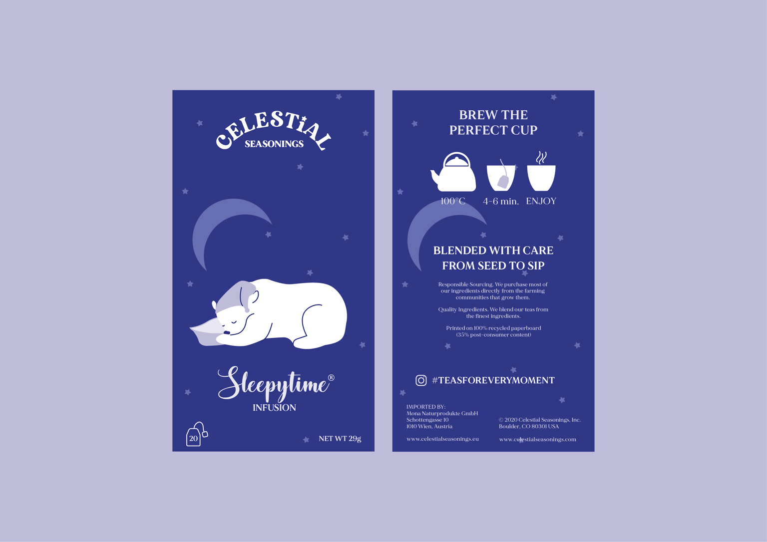 Tea packaging redesign - image 3 - student project