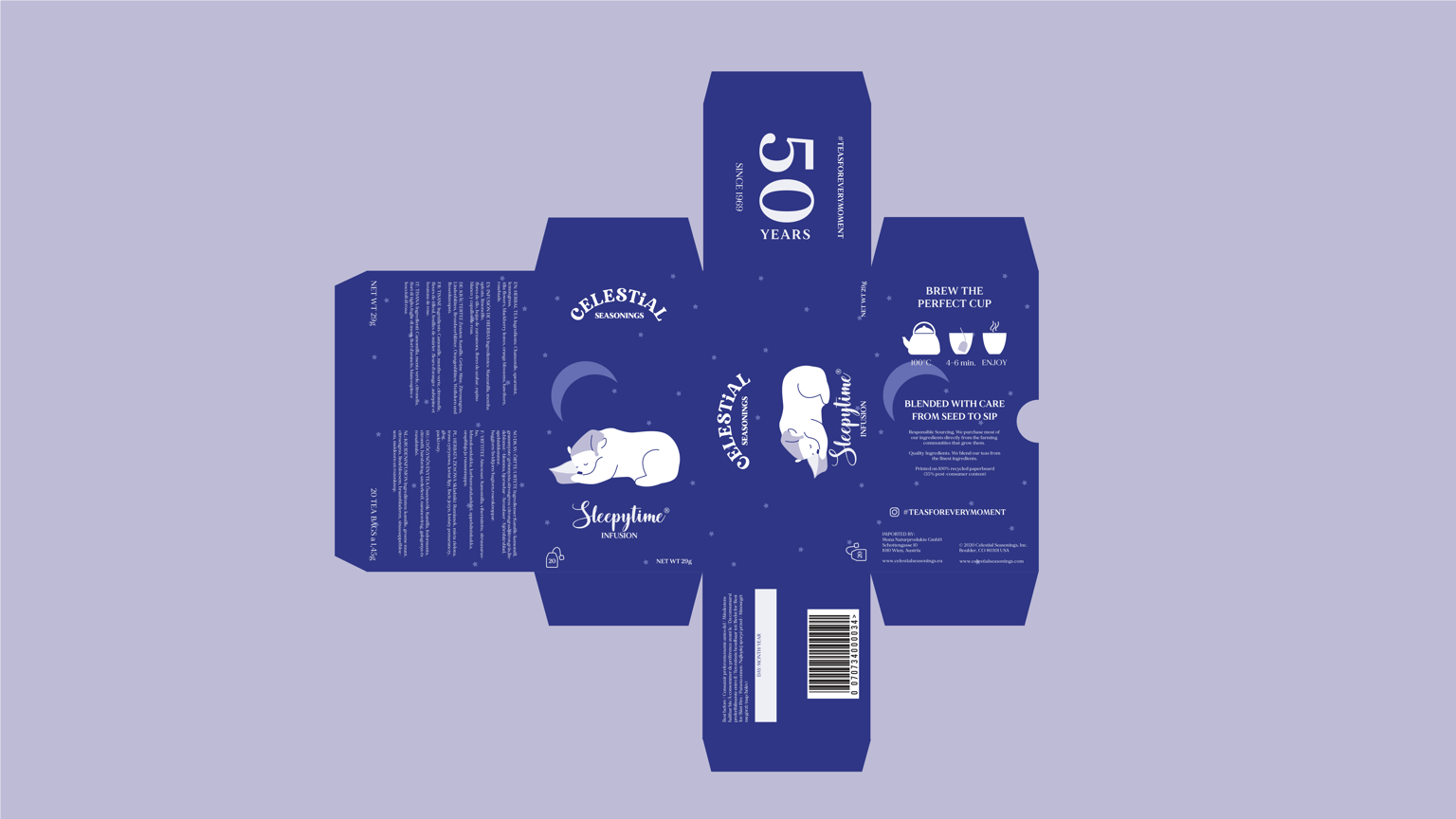 Tea packaging redesign - image 4 - student project