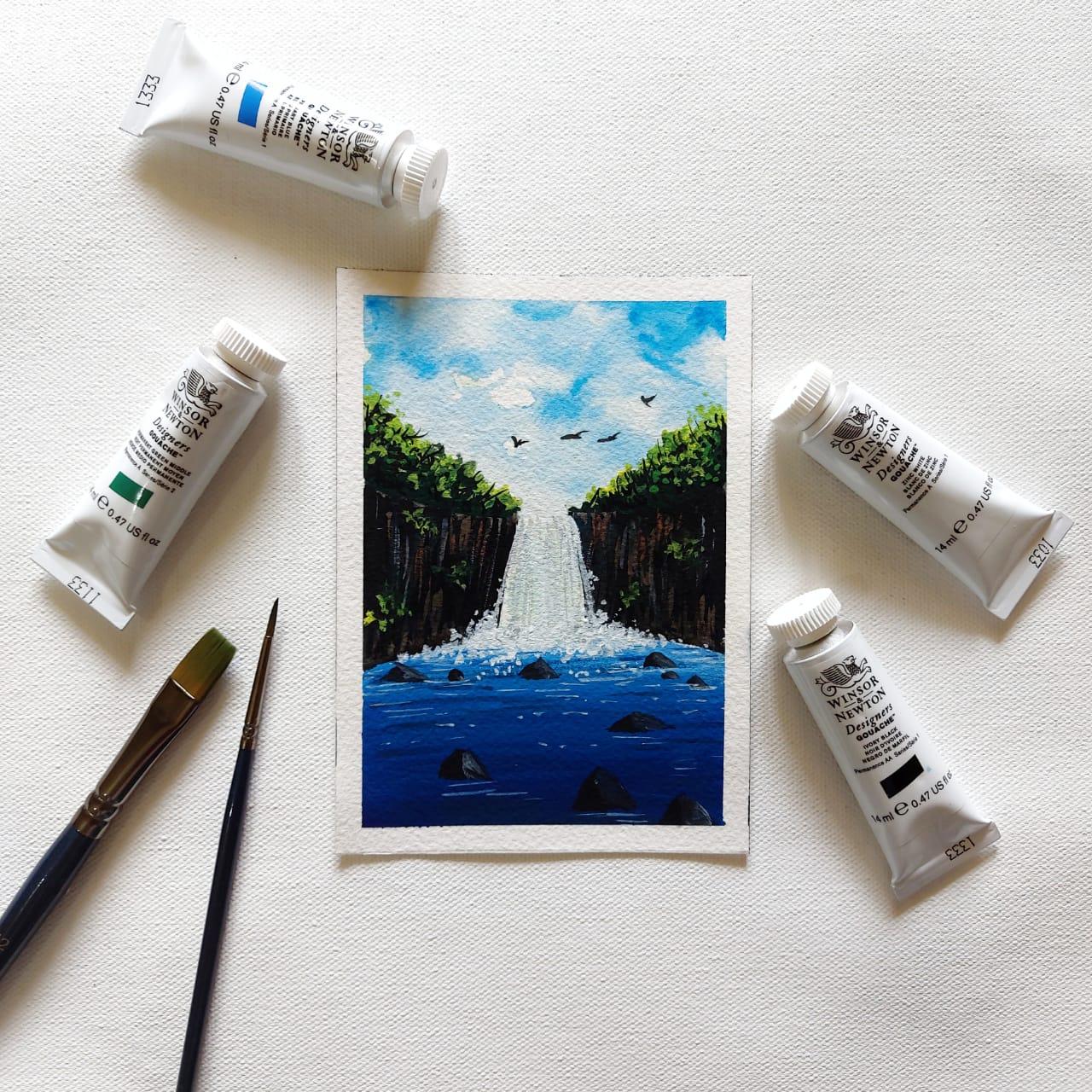 BEAUTIFUL SET OF WATERFALLS - image 1 - student project