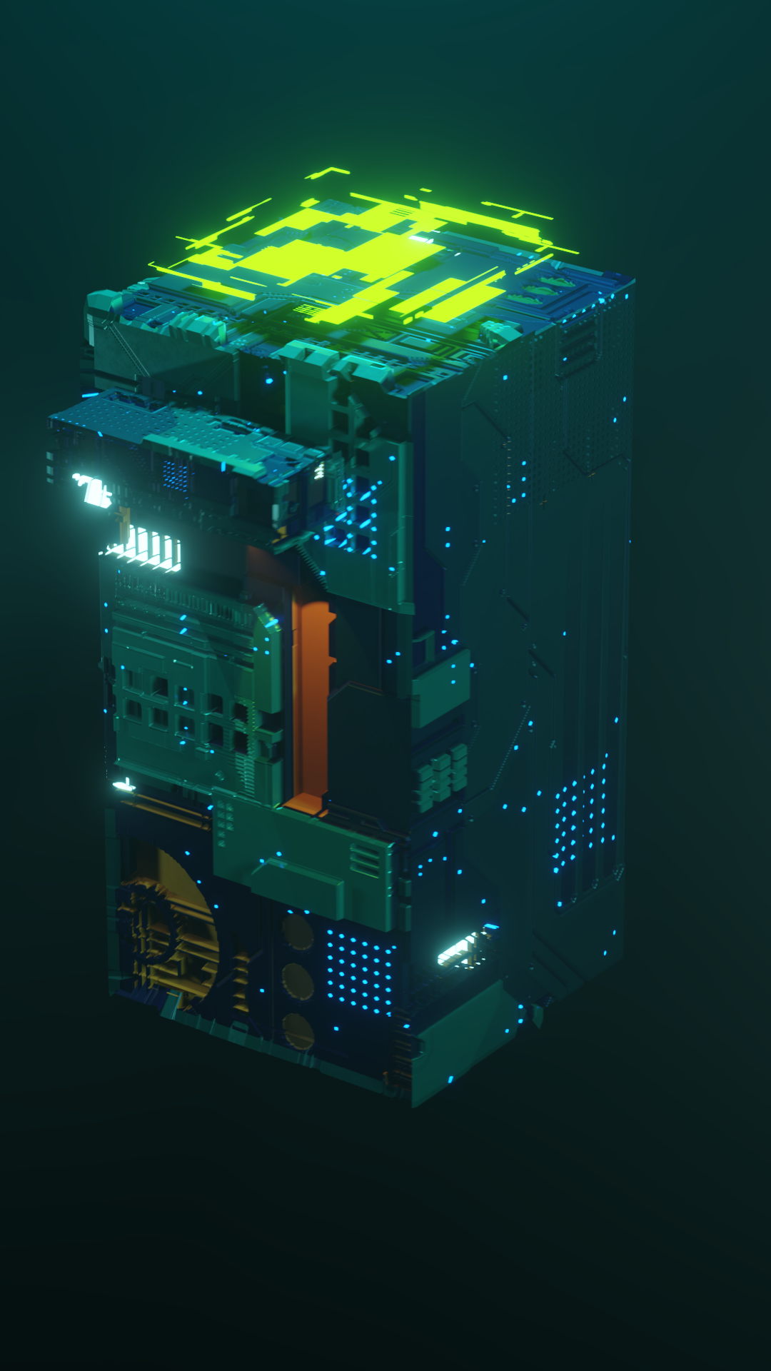 Cube animation - image 2 - student project