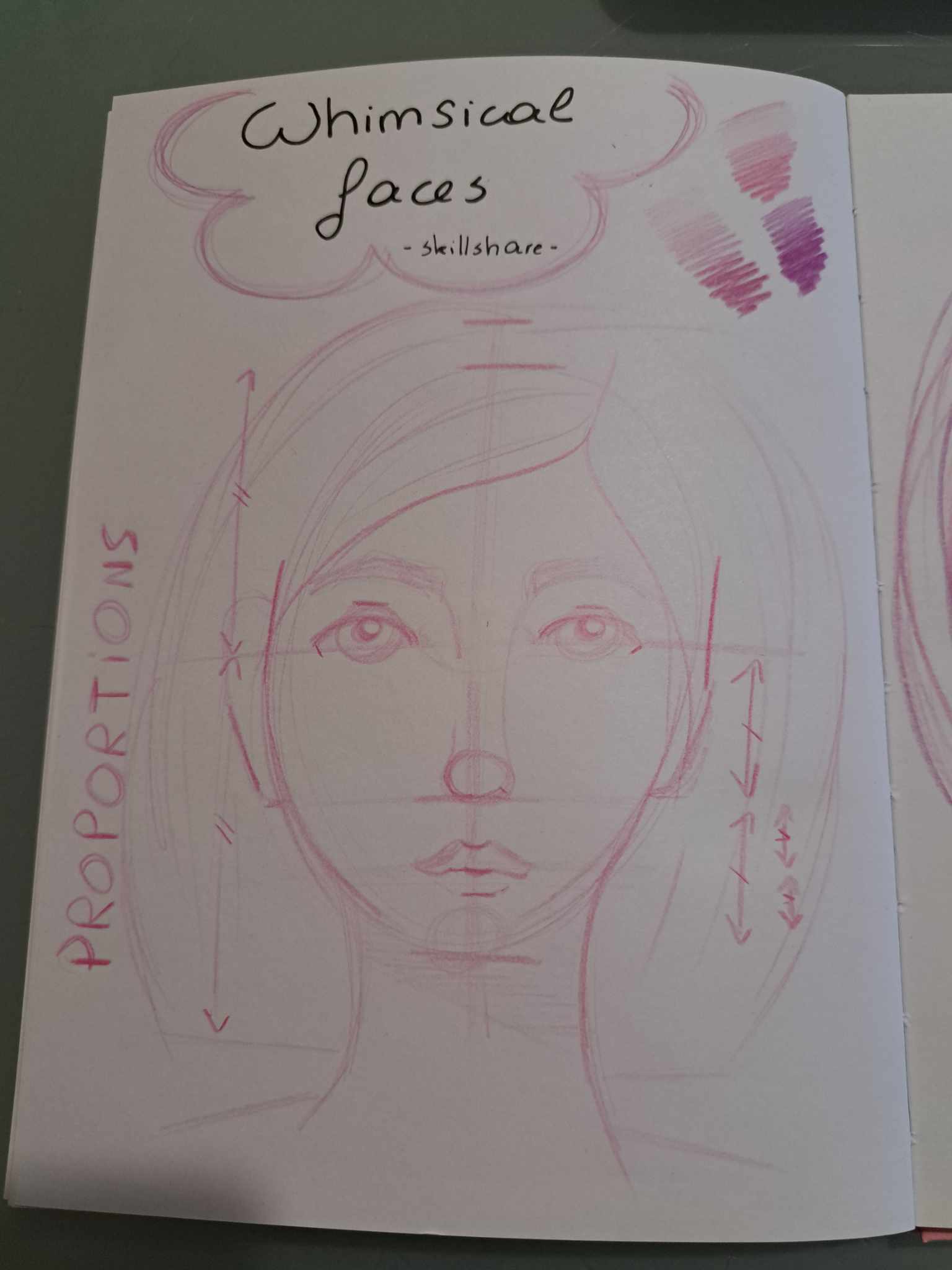 Whimsical face - image 1 - student project
