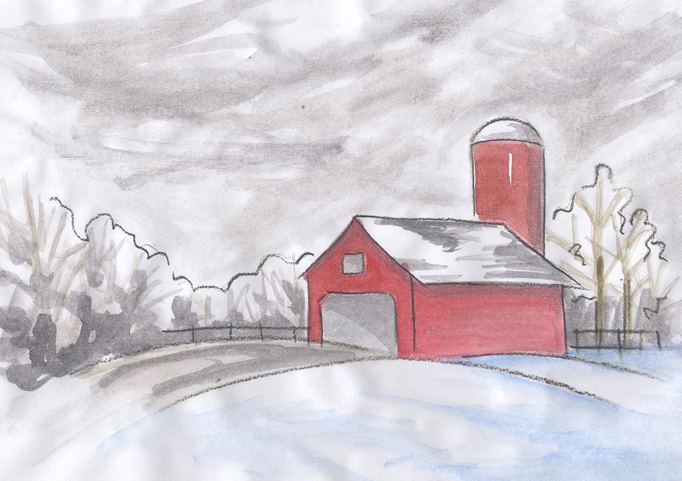 Watercolor Sketches - image 4 - student project