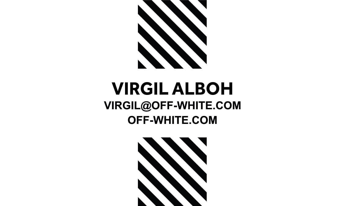 Business cards for three of my Favourite clothing brands - image 6 - student project