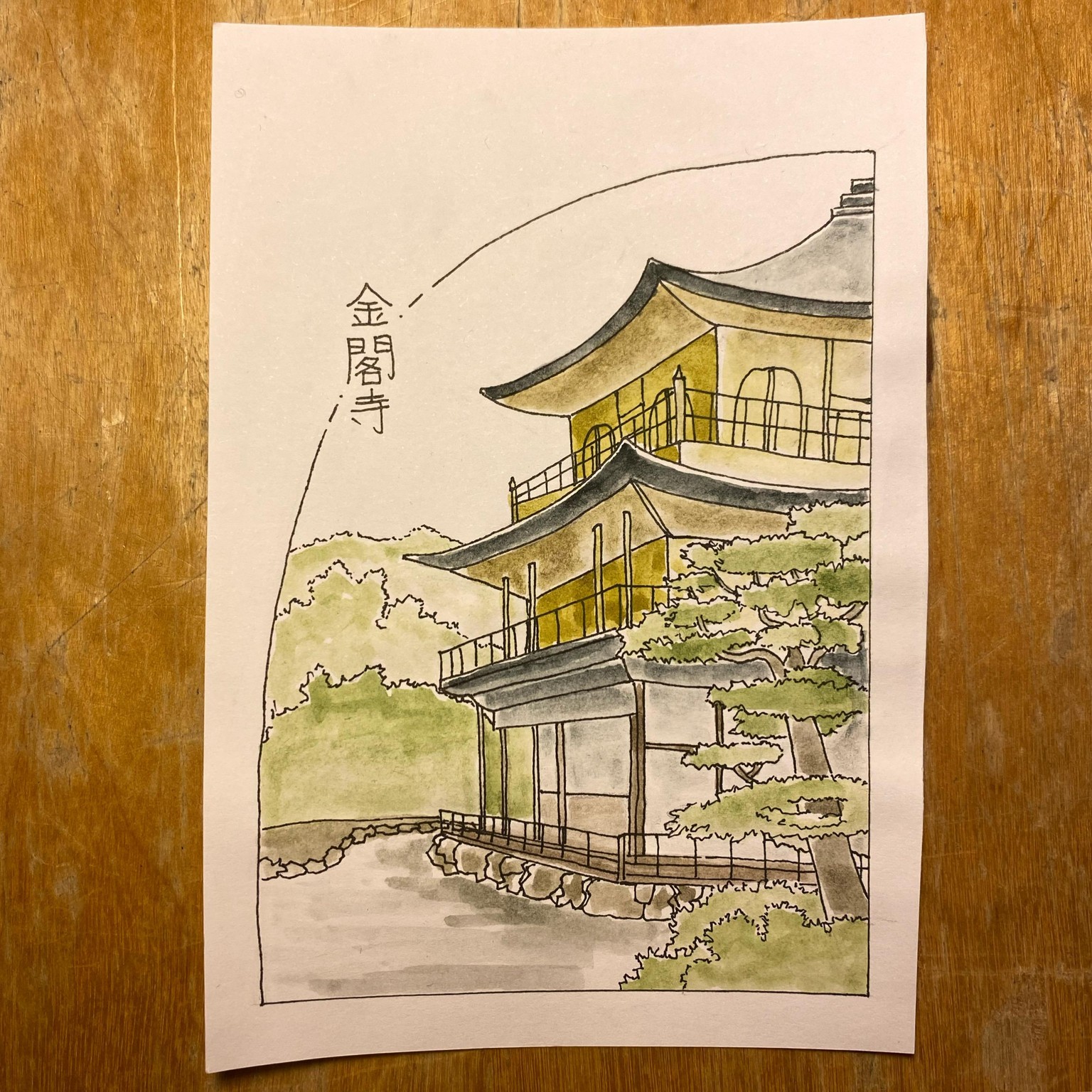 Japanese Temples - Postcard Set - image 11 - student project