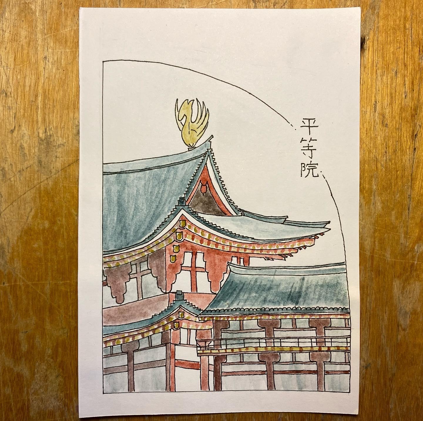 Japanese Temples - Postcard Set - image 10 - student project