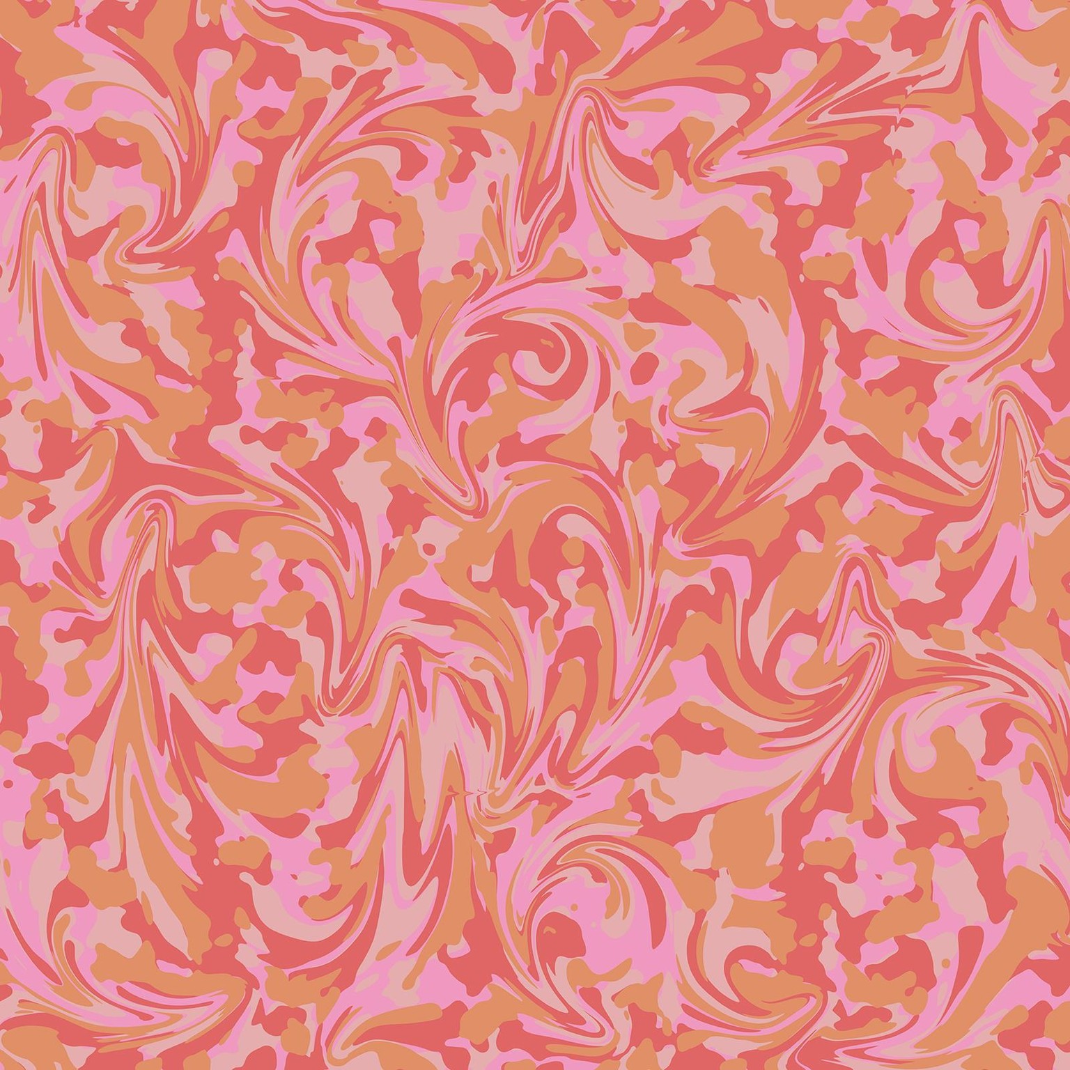 Organic Abstract Pattern | Branding Experiment - image 2 - student project