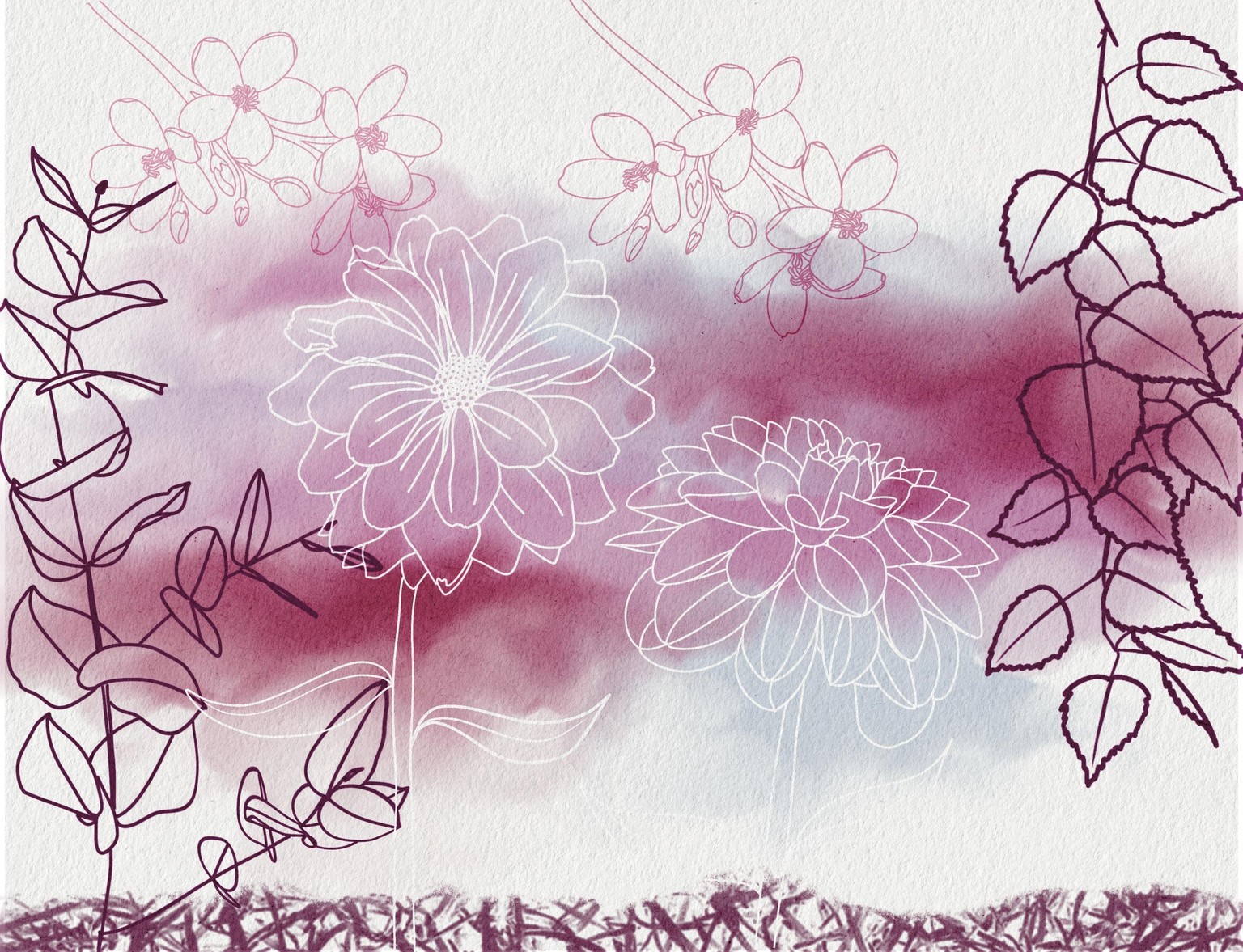 Watercolor Floral - image 1 - student project