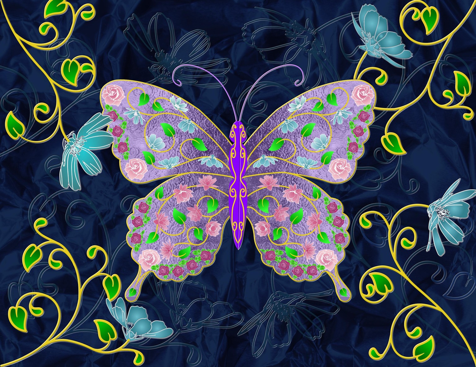 AD5 Reflected Butterfly in Affinity Designer - image 1 - student project