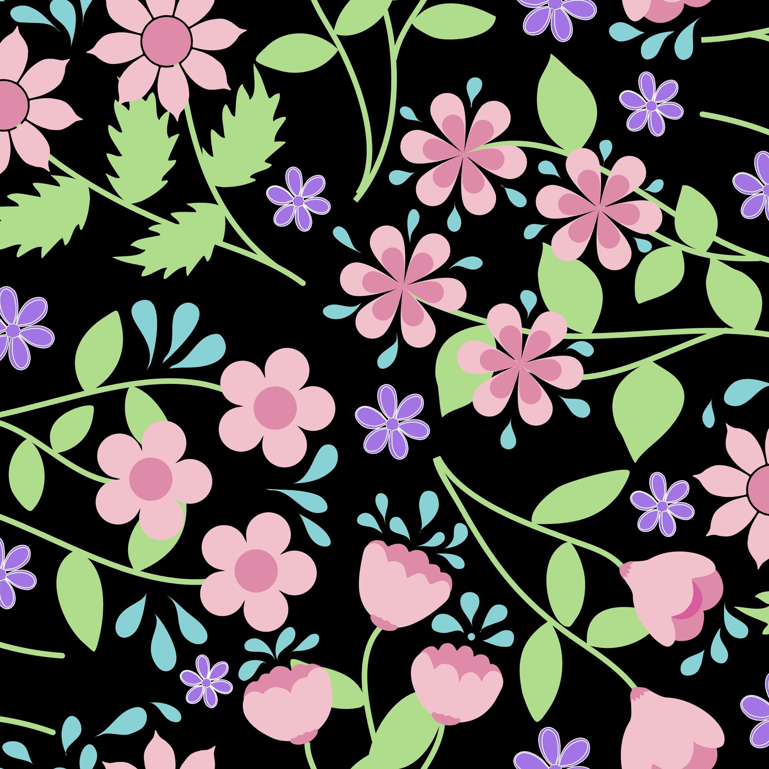 AD7 Half-Drop Repeat in Affinity Designer - image 2 - student project