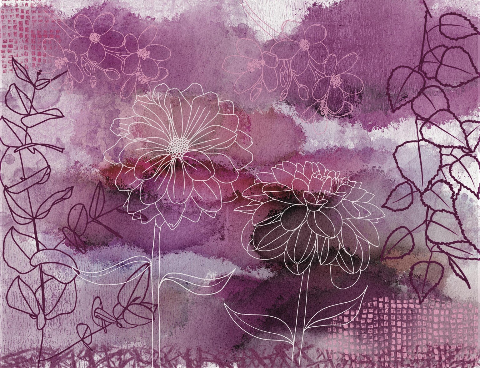 Watercolor Floral - image 2 - student project