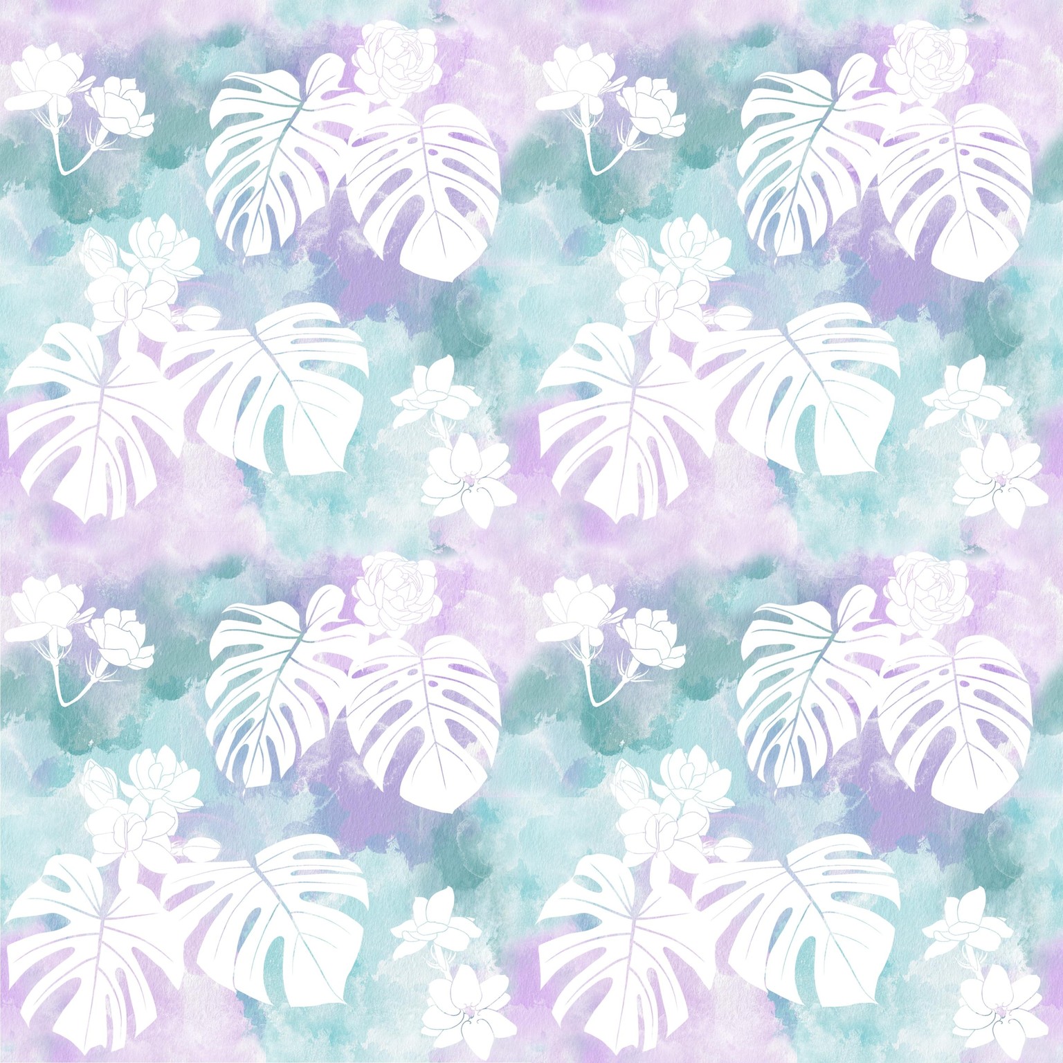 Watercolor Seamless Repeat - image 1 - student project