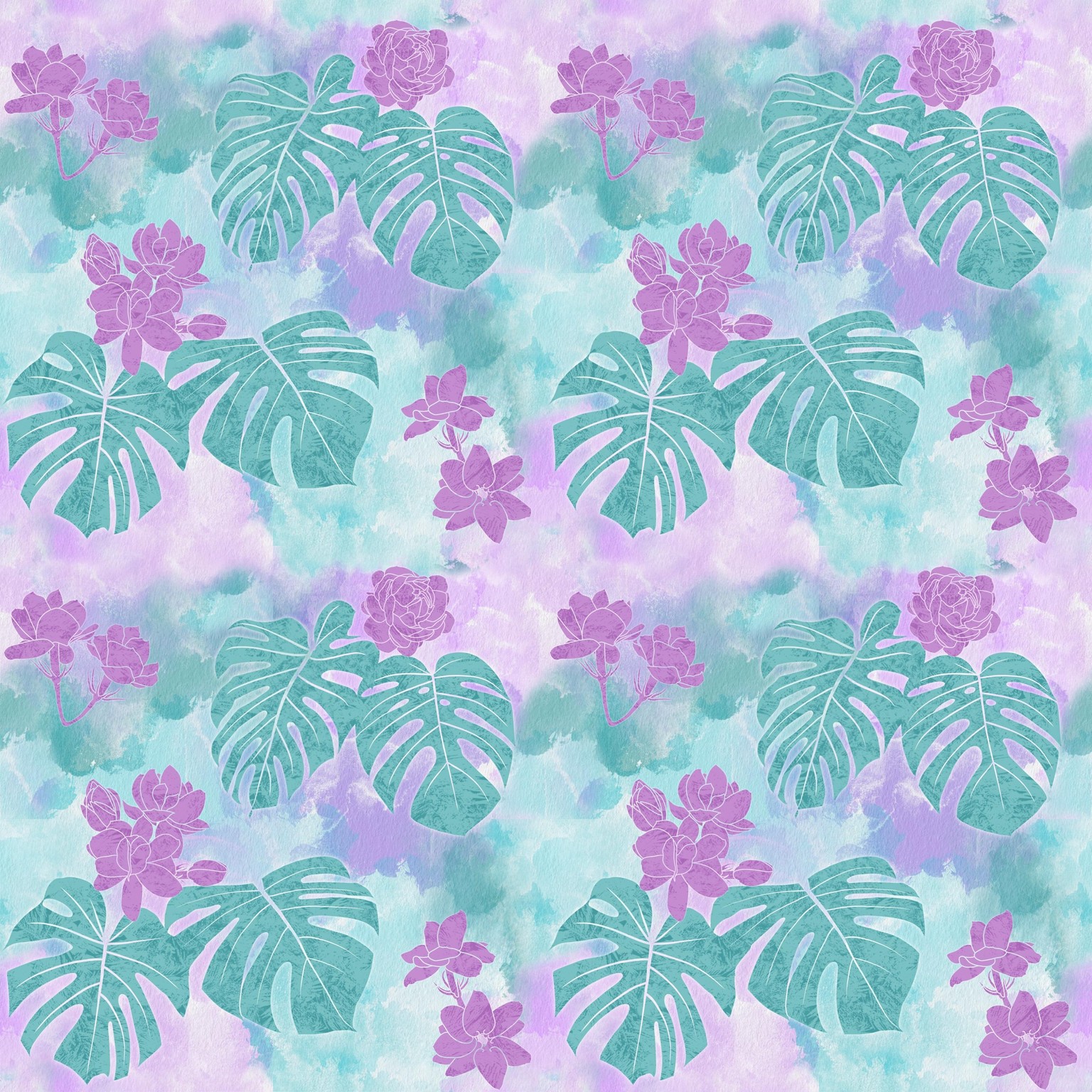 Watercolor Seamless Repeat - image 4 - student project