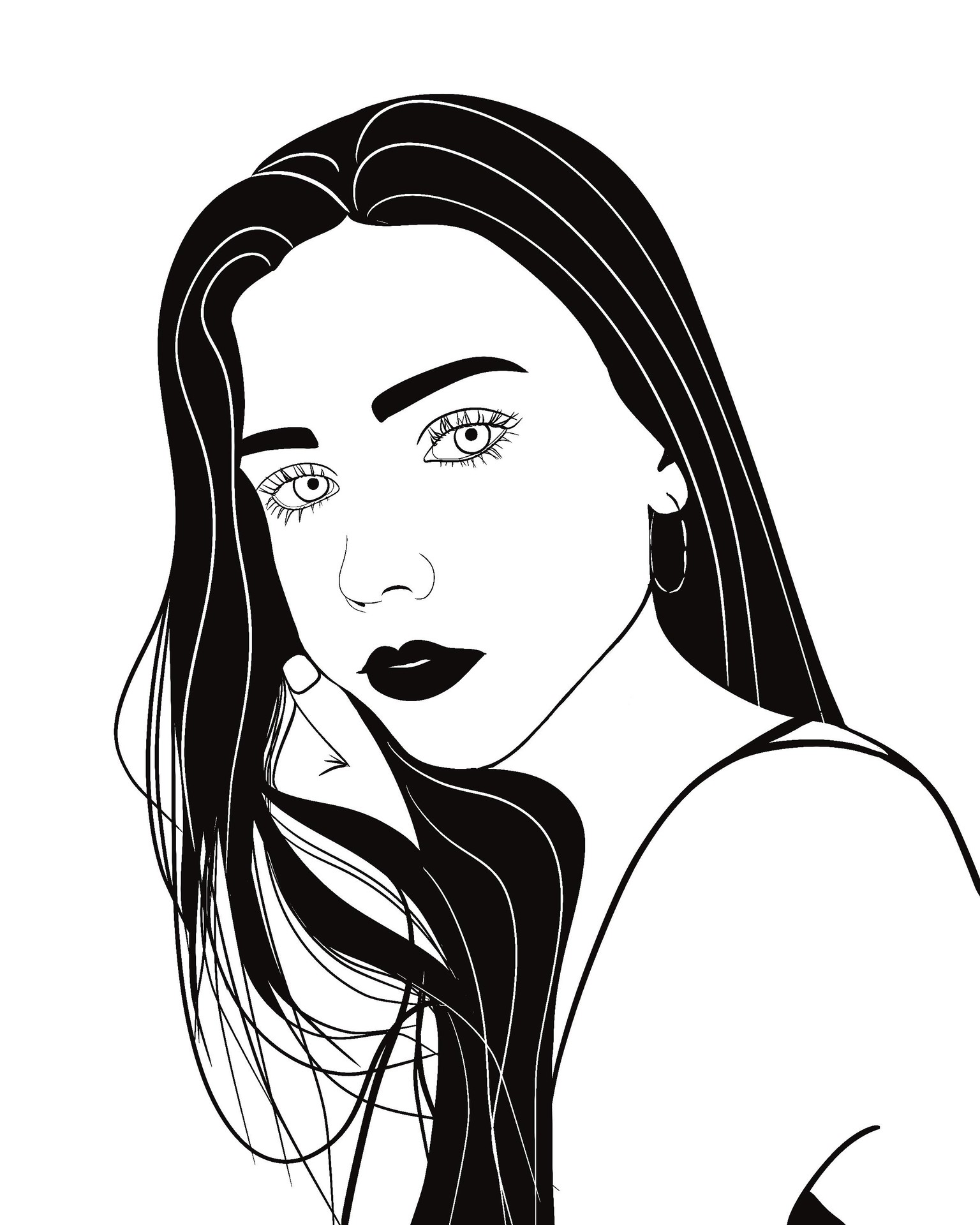 Graphic Portraits - image 1 - student project