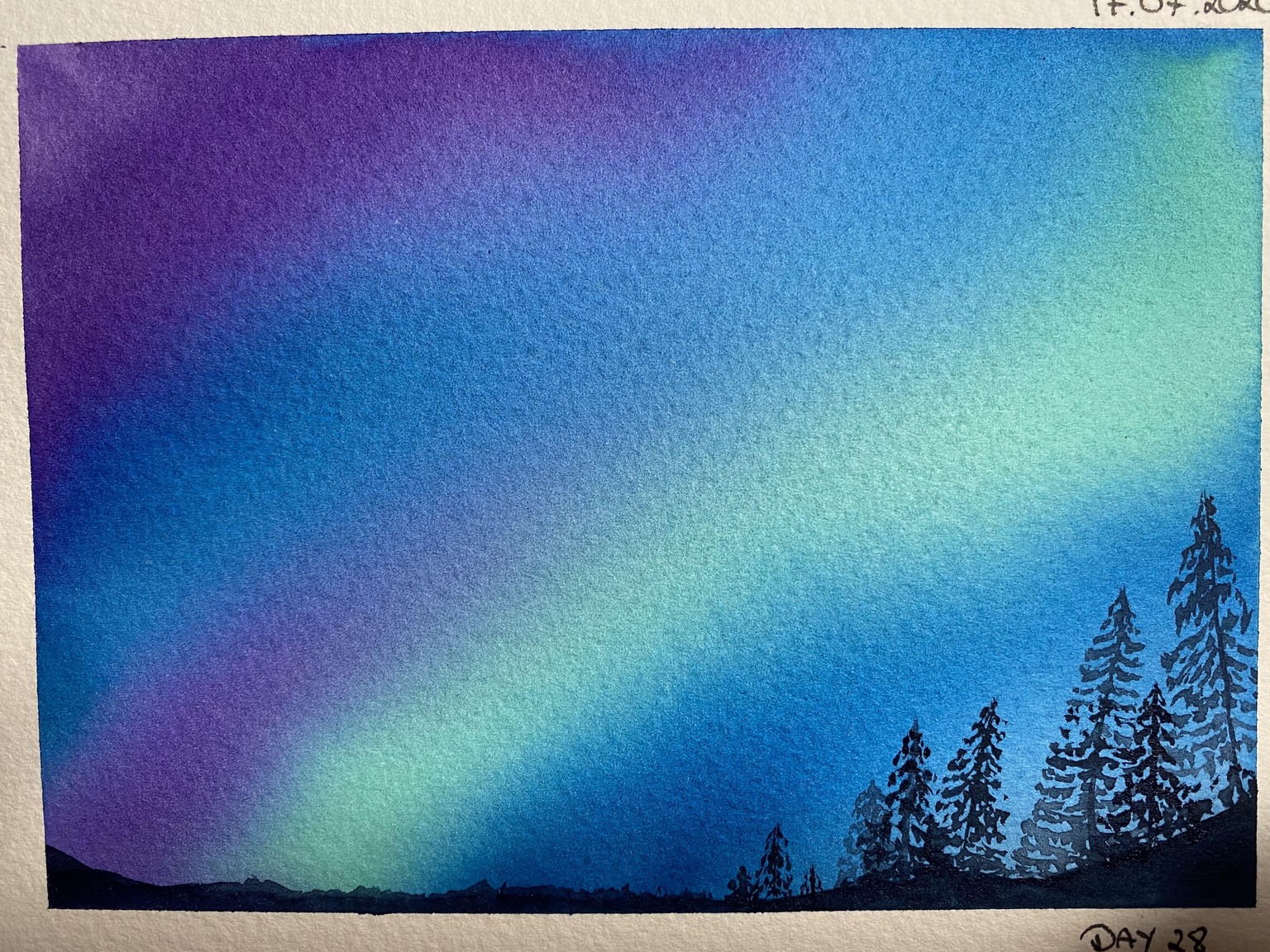 30 Day Watercolour Challenge - image 3 - student project
