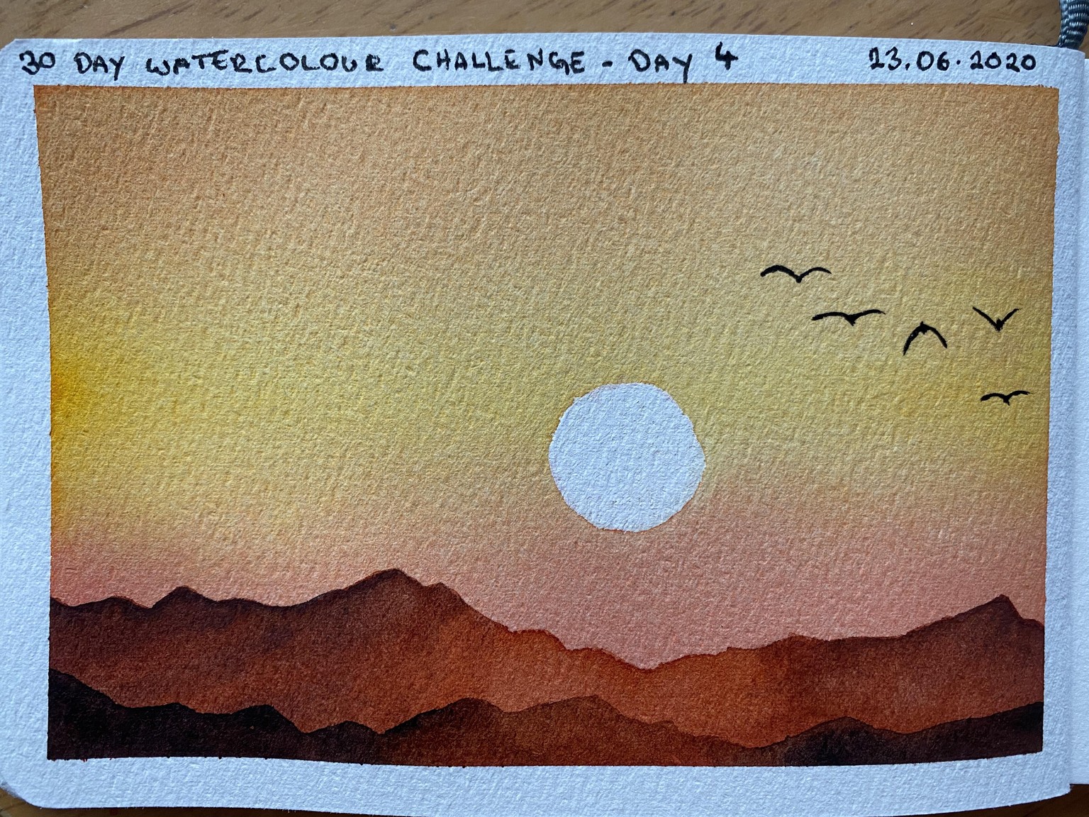 30 Day Watercolour Challenge - image 29 - student project