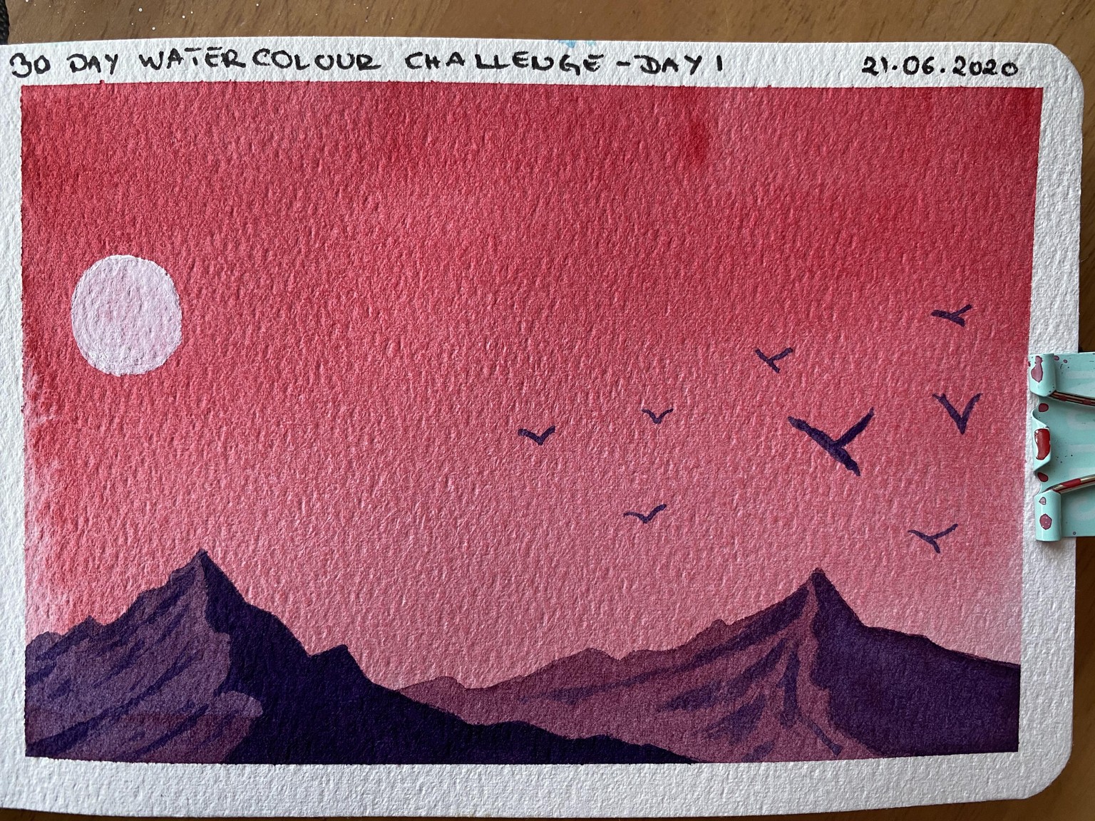 30 Day Watercolour Challenge - image 32 - student project