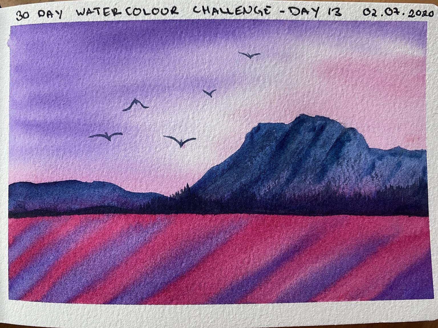 30 Day Watercolour Challenge - image 20 - student project
