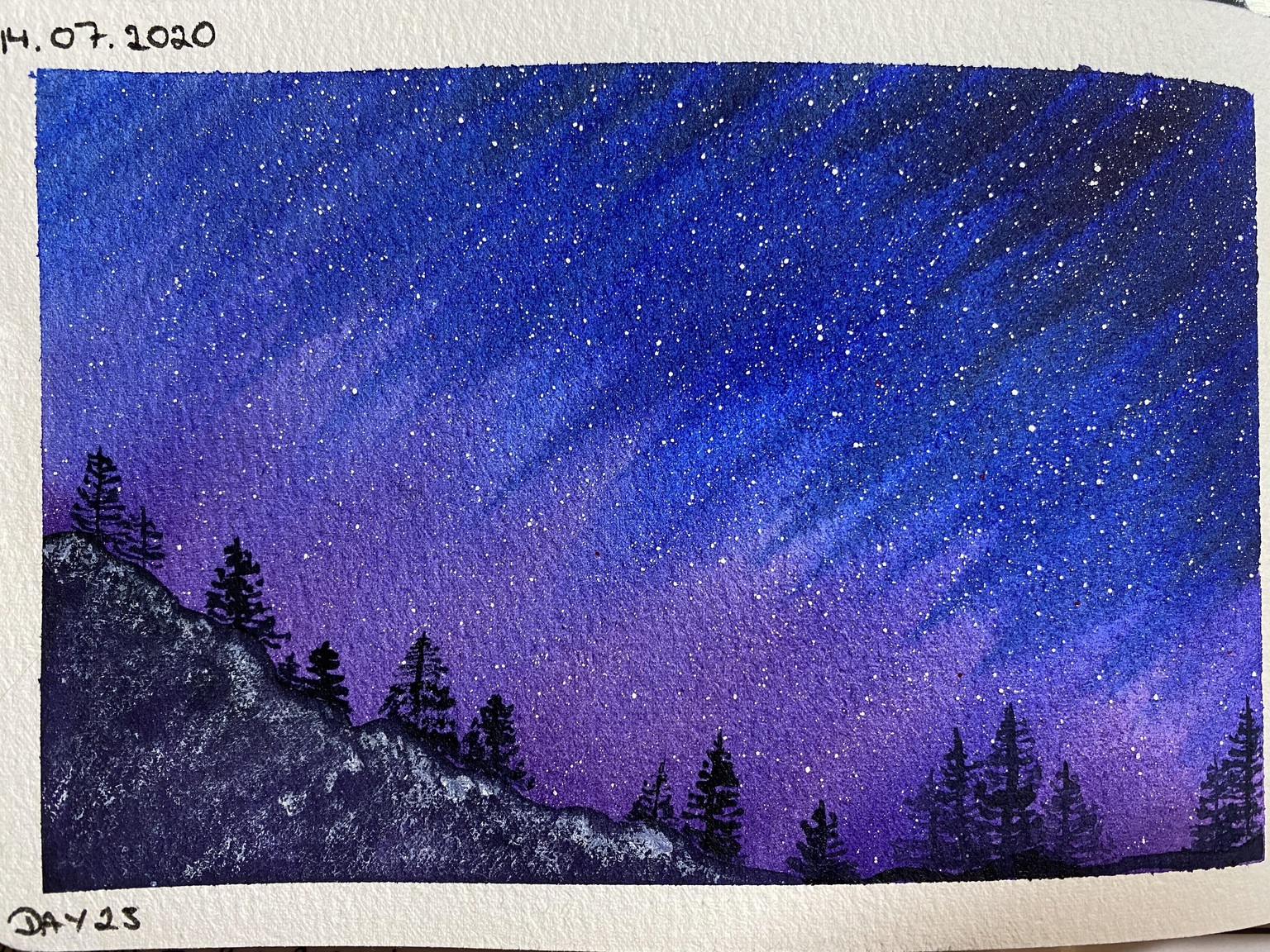 30 Day Watercolour Challenge - image 6 - student project