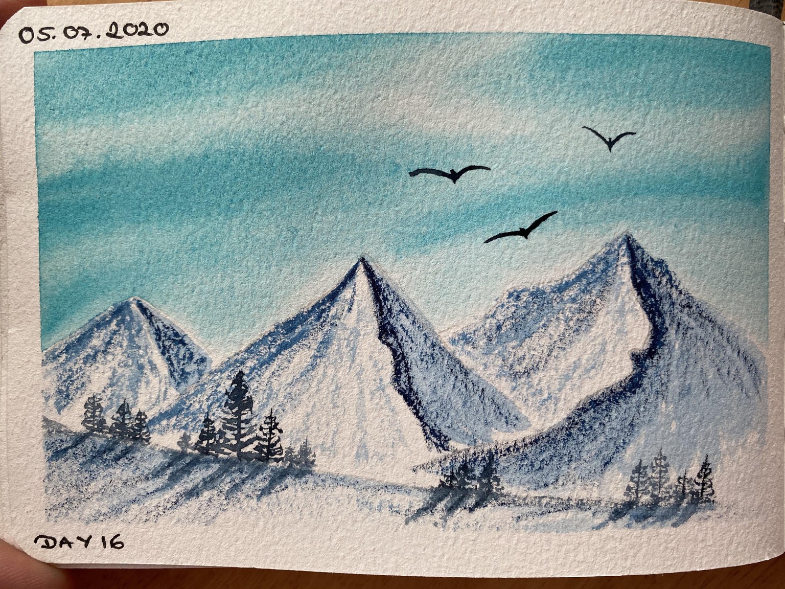 30 Day Watercolour Challenge - image 16 - student project