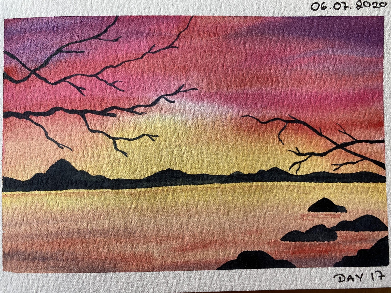 30 Day Watercolour Challenge - image 15 - student project